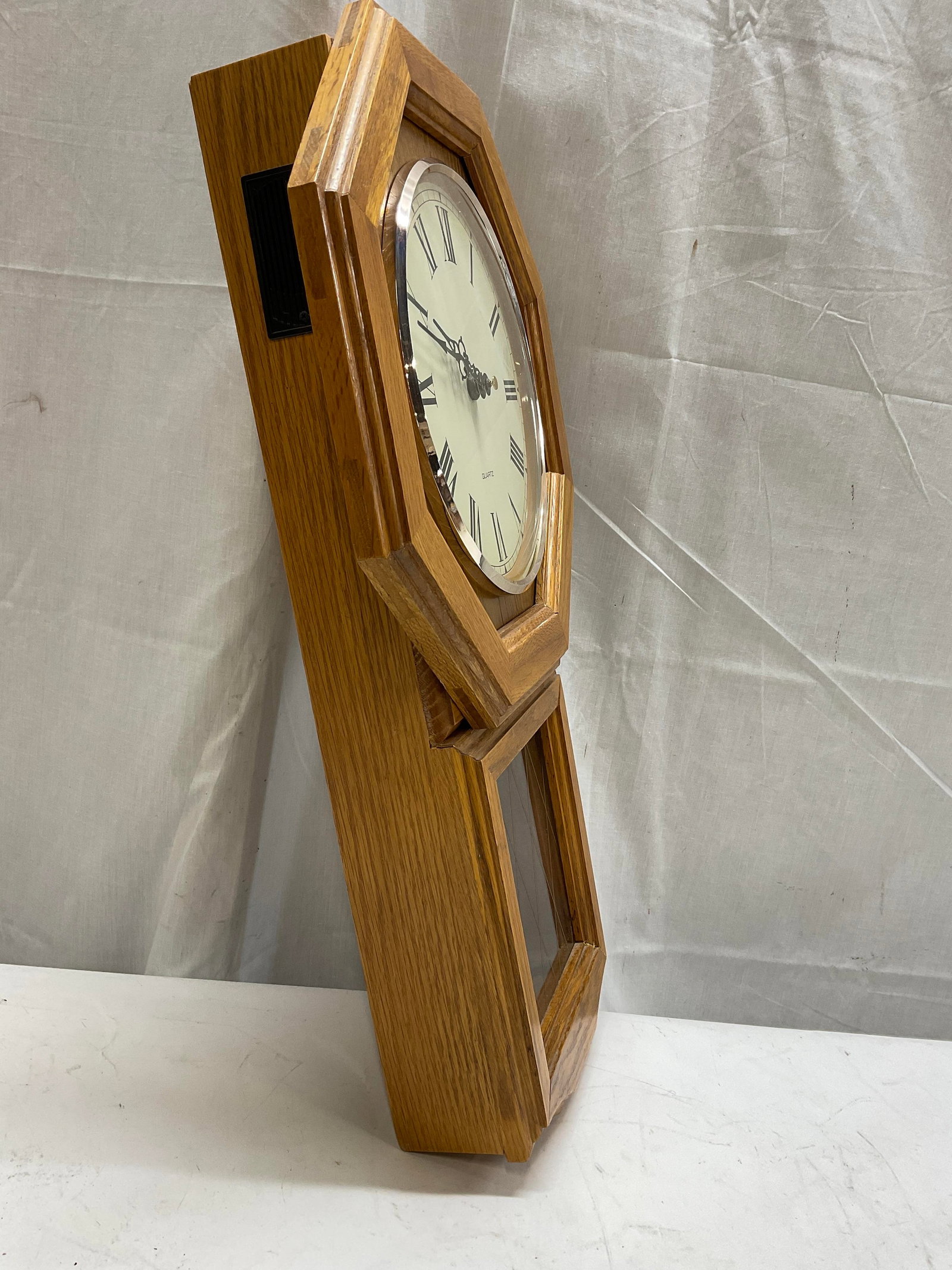 Wooden Octagonal Pendulum Clock - 2