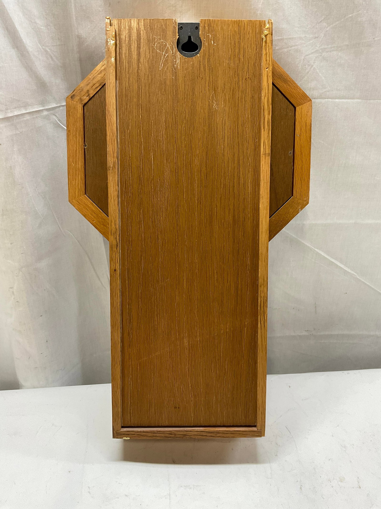 Wooden Octagonal Pendulum Clock - 3