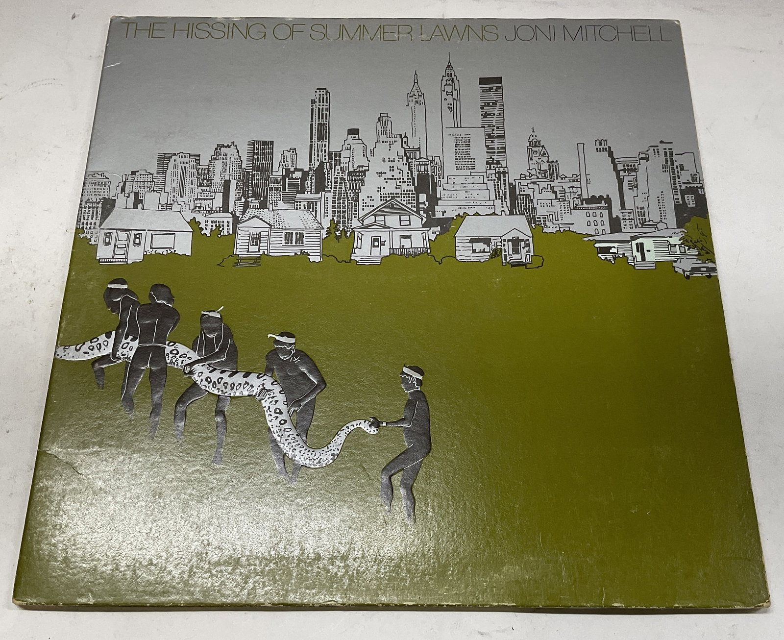 1975 Joni Mitchell Hissing of Summer Lawns Record (1 of 10)