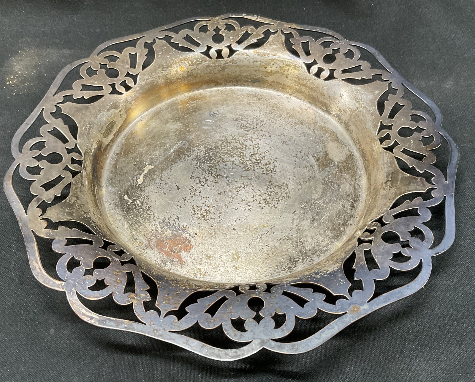 VTG Simeon L.&George H.Rogers Silver-Plated Tray (1 of 6)