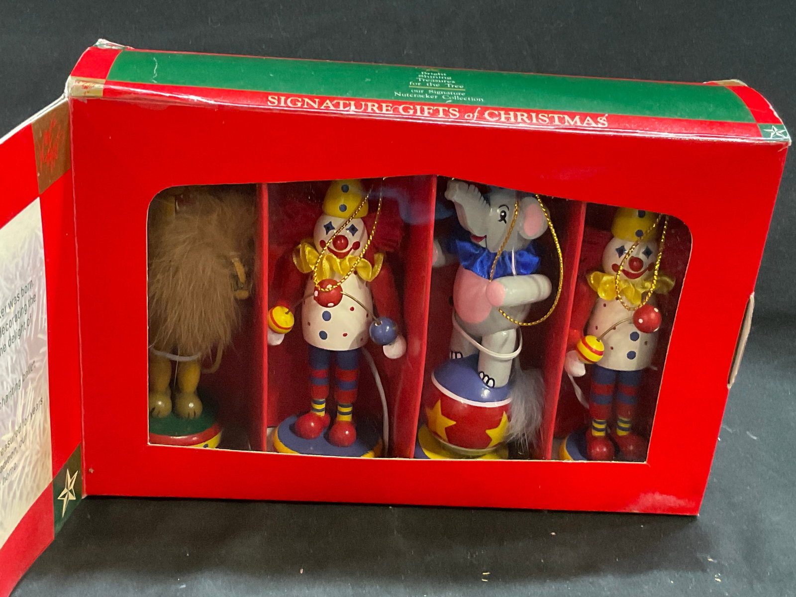 VTG 90s Lord & Taylor Circus Nutcracker Ornaments (1 of 6)