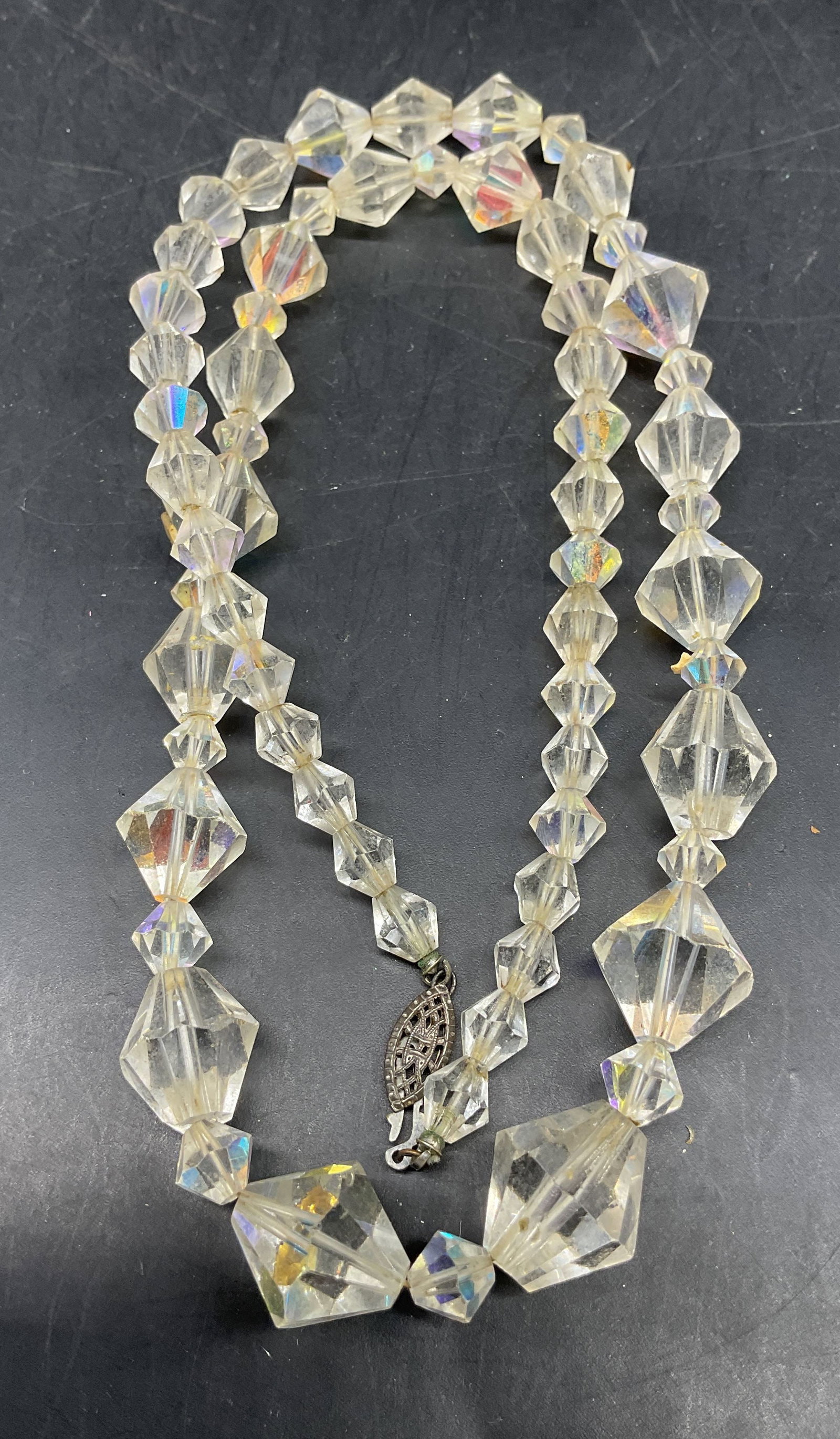 Vintage Crystal Beaded Necklace (1 of 6)