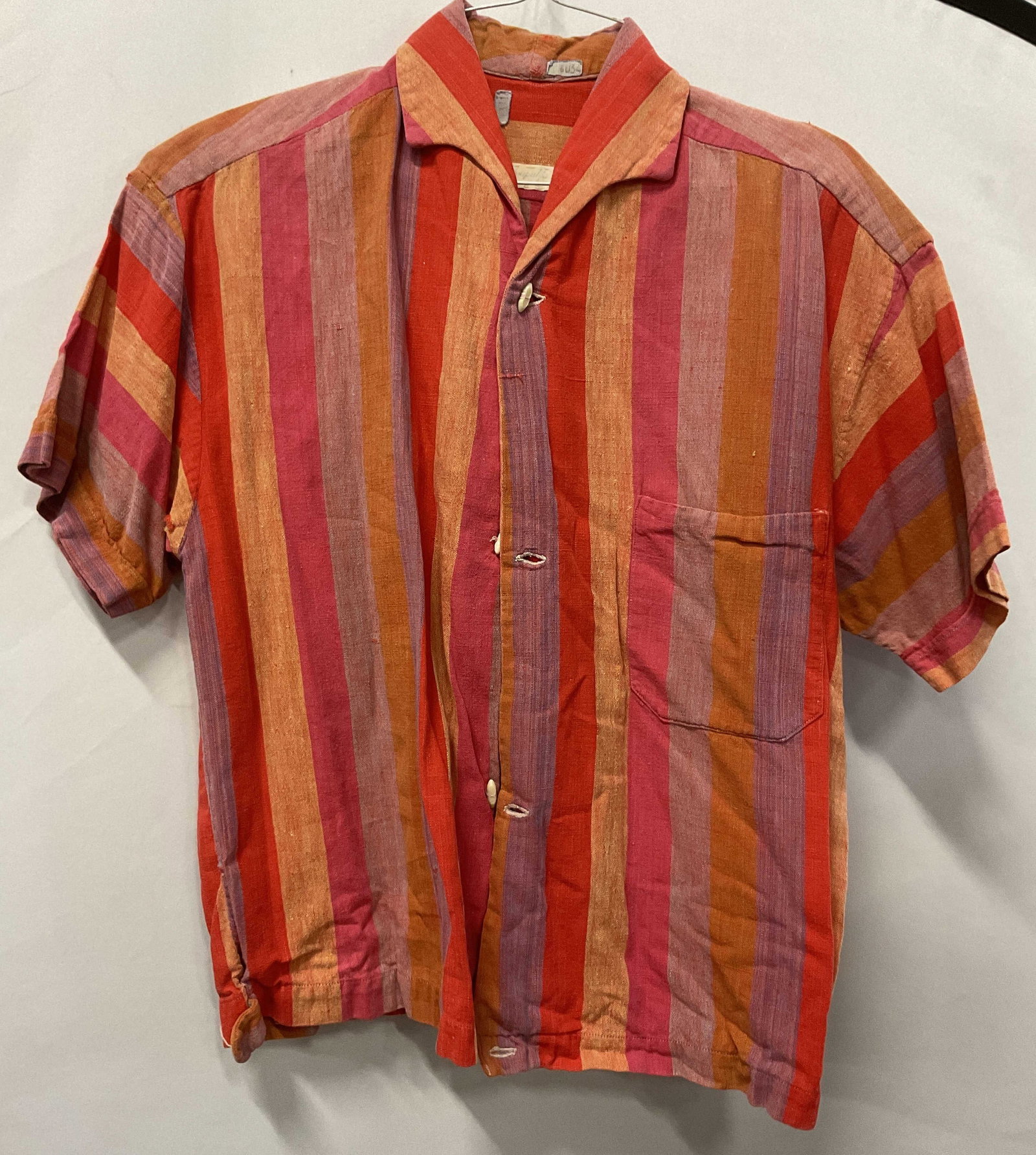 Acapulco Lindo Colorful Striped Linen Shirt (1 of 8)