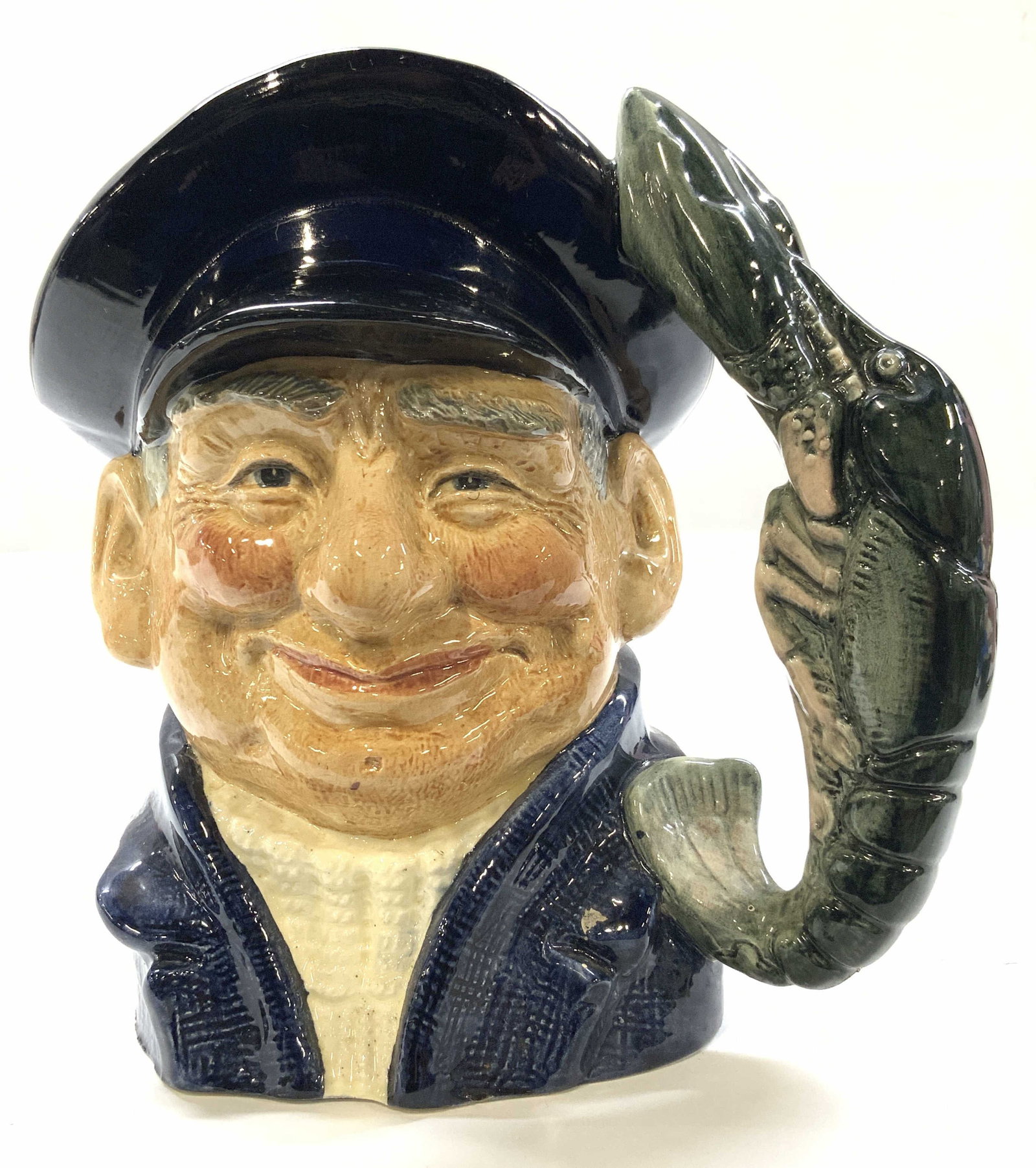 Vtg 1967 Royal Doulton Lobster Man Toby Mug (1 of 9)