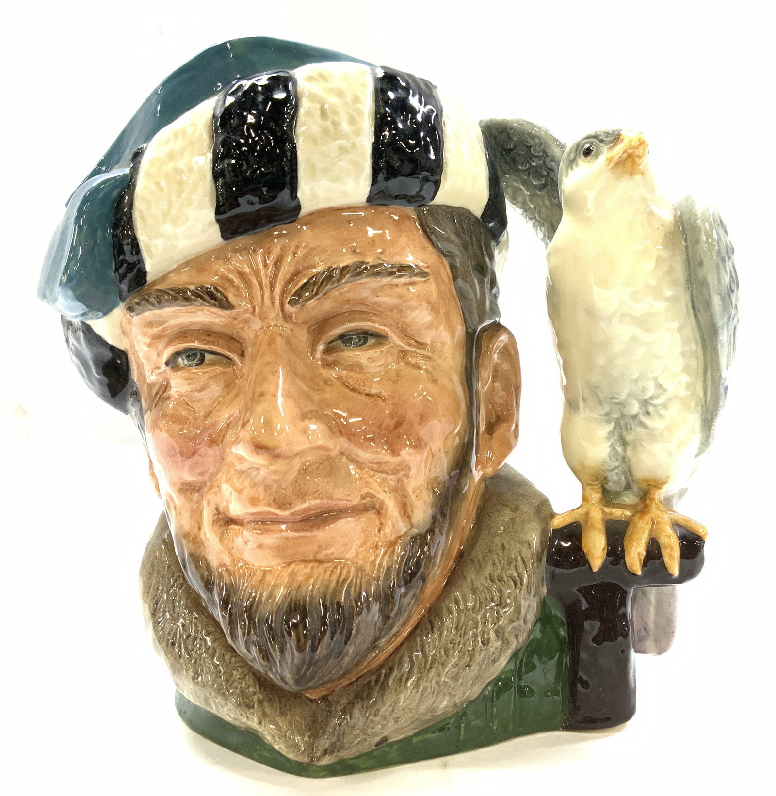 VTG 1959 Royal Doulton Falconer Toby Mug w bird (1 of 9)