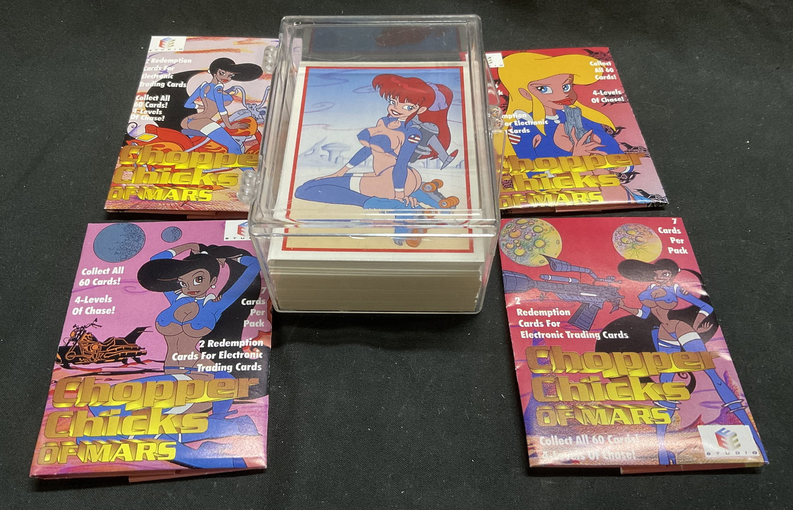 80+ 97 Studio E/ETC Chopper Chicks of Mars Cards (1 of 6)