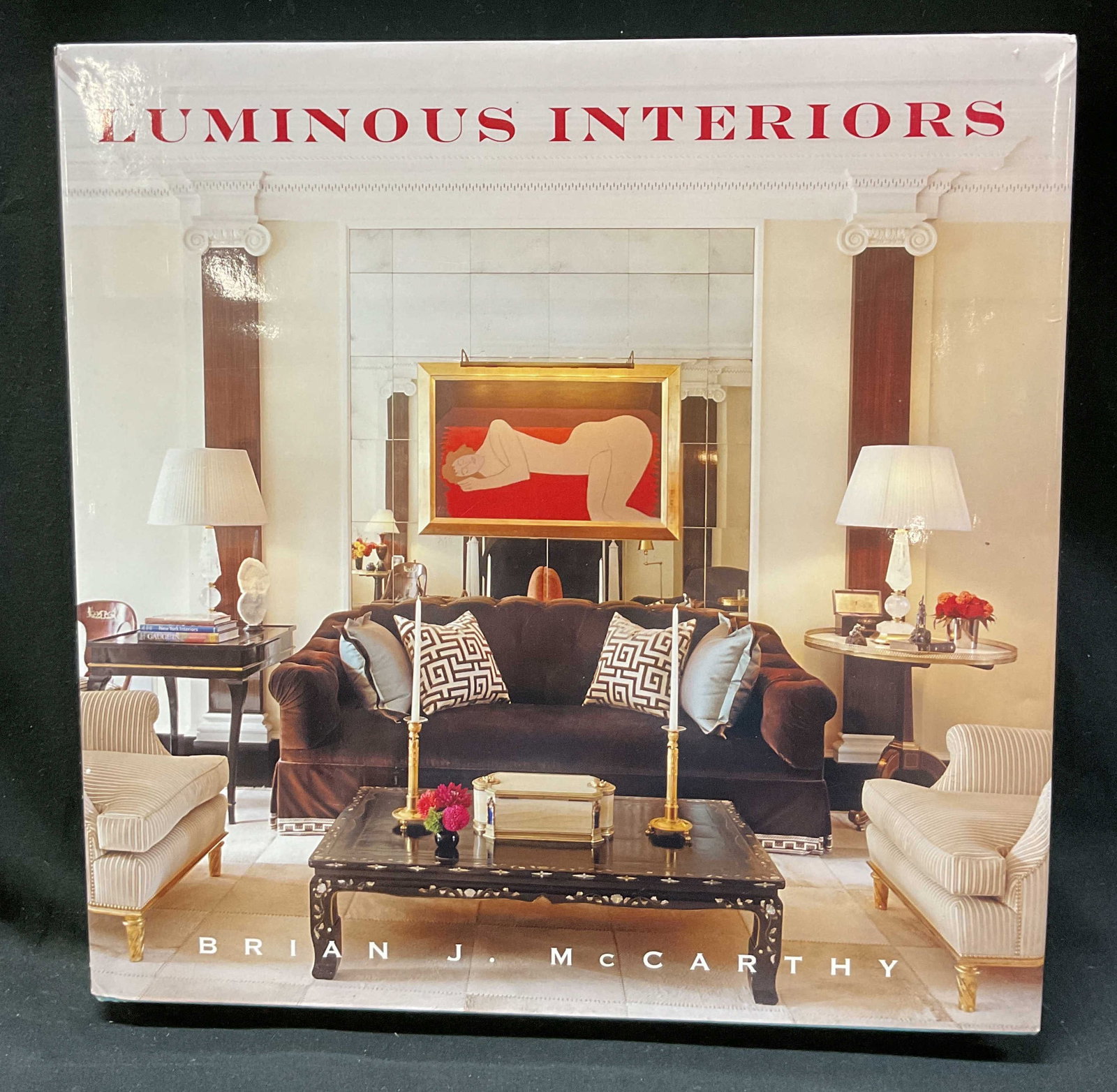 2013 Luminous Interiors Illus Bk McCarthy+: Luminous Interiors by Brian J. McCarthy. Written with Marc Kristal. Foreword by Bunny Williams. Published by Stewart, Tabori and Chang, 2013. Hard cover book with illustrated cover. Contains illustrat