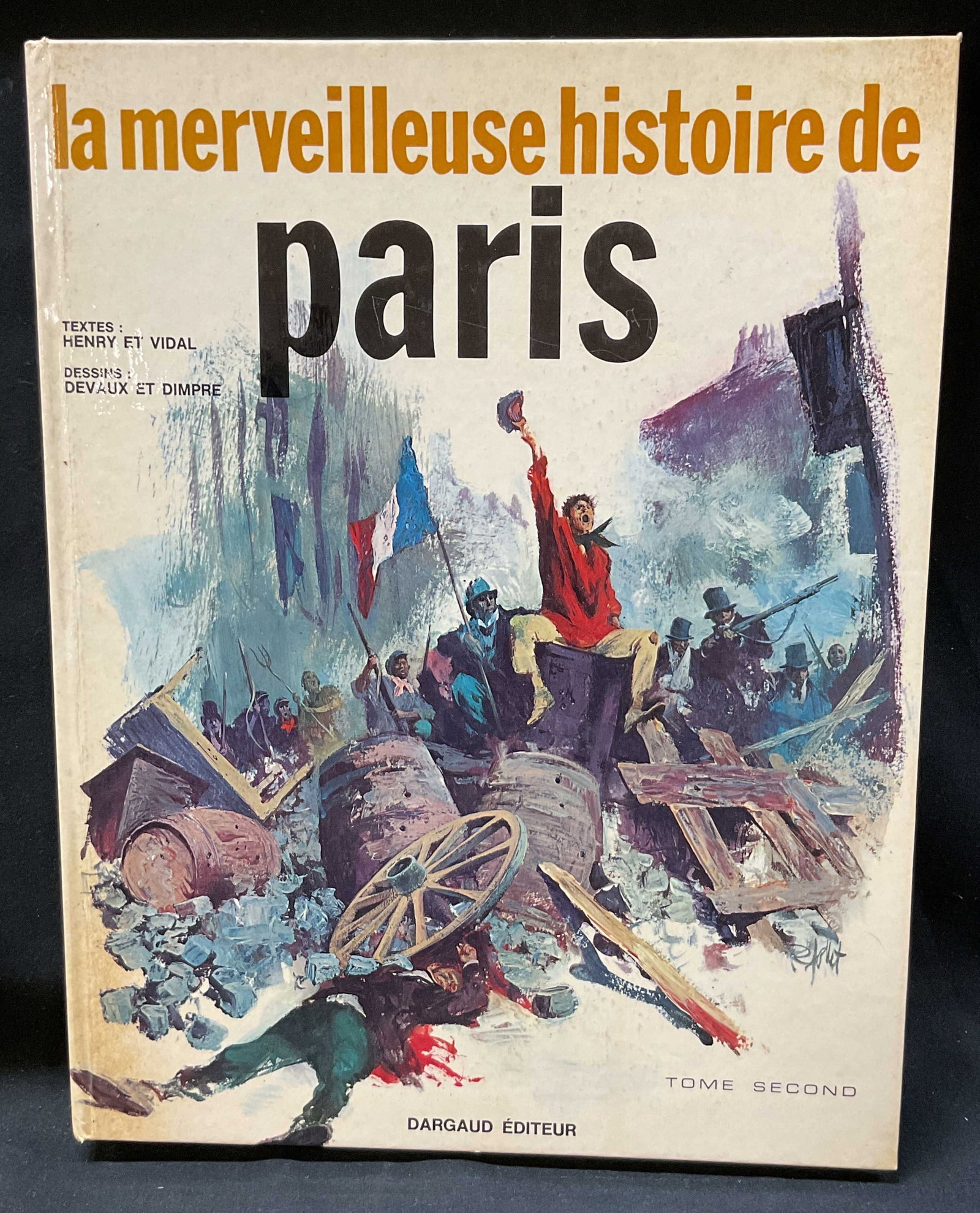 1970 Merveilleuse Histoire Paris Illus Bk Henry+ (1 of 12)