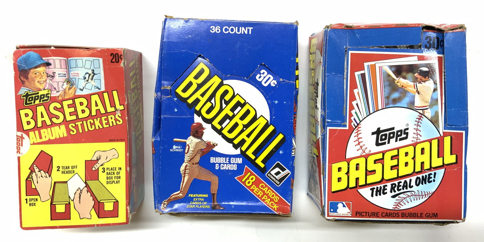 VTG Mixed Lot Baseball Cards, USA C1970-1980s (1 of 4)