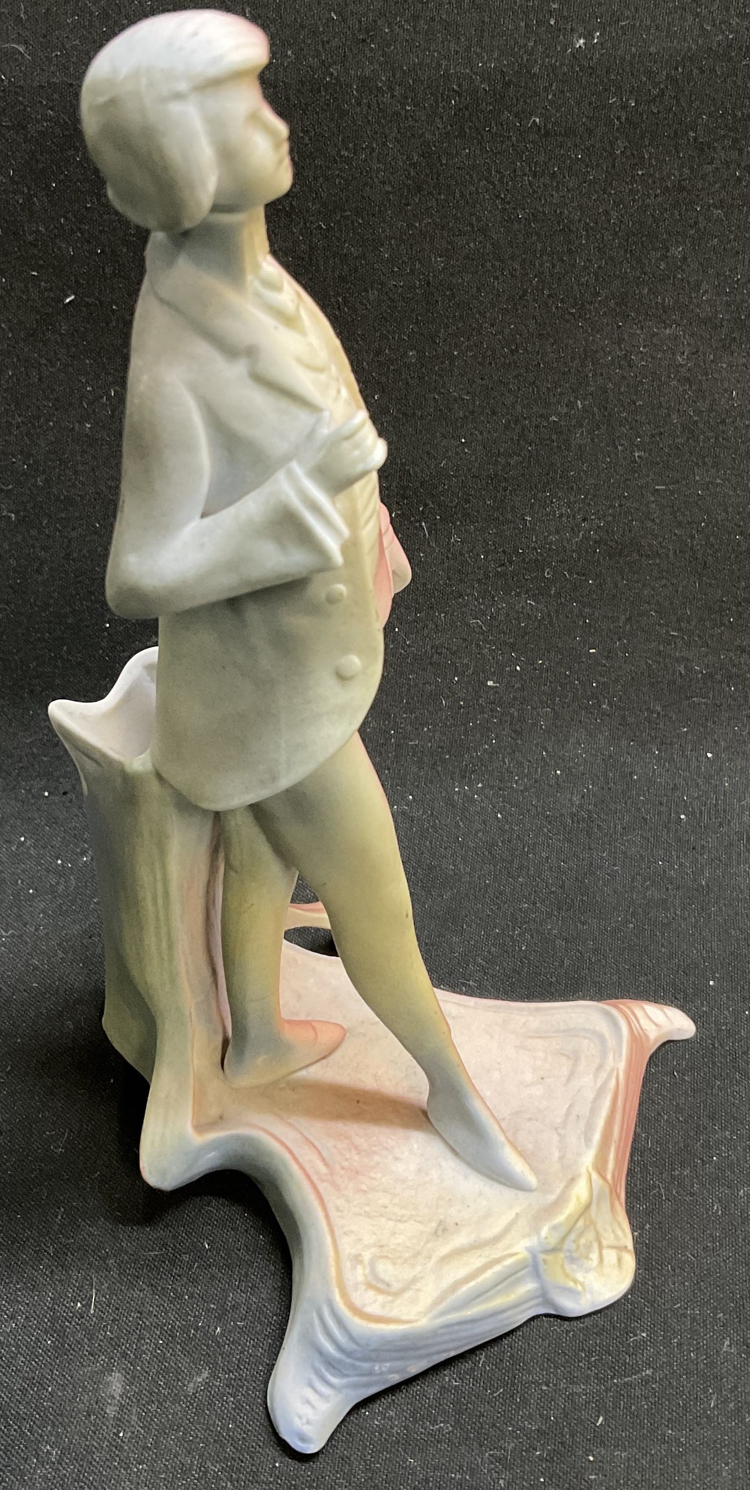 VINTAGE Doctor Figural Toothpick Hldr Pottery (1 of 9)