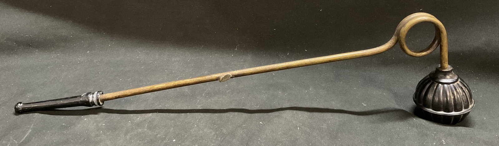 VINTAGE Brass Candle Snuffer (1 of 7)
