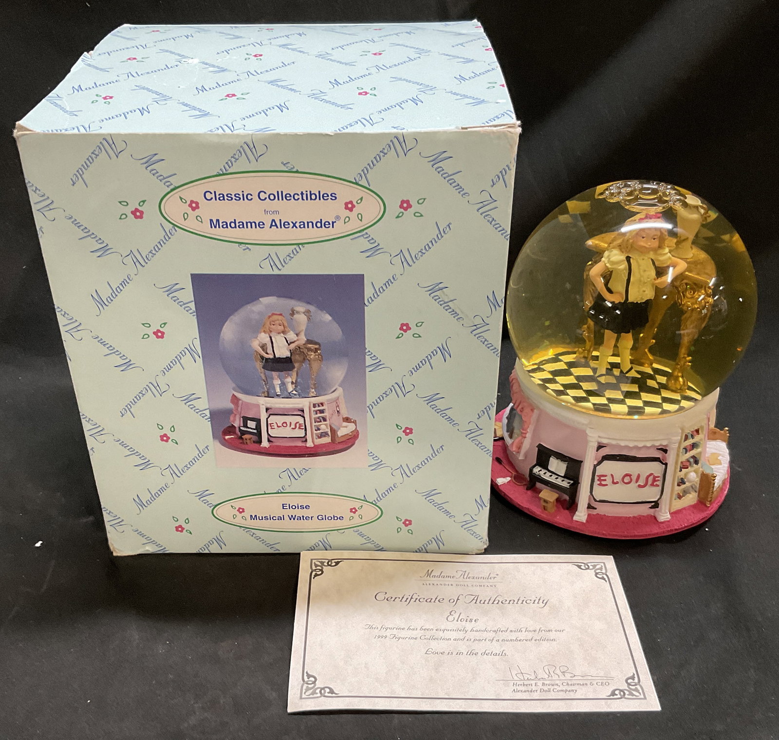 VTG 99 Madame Alexander Eloise Water Globe (1 of 13)