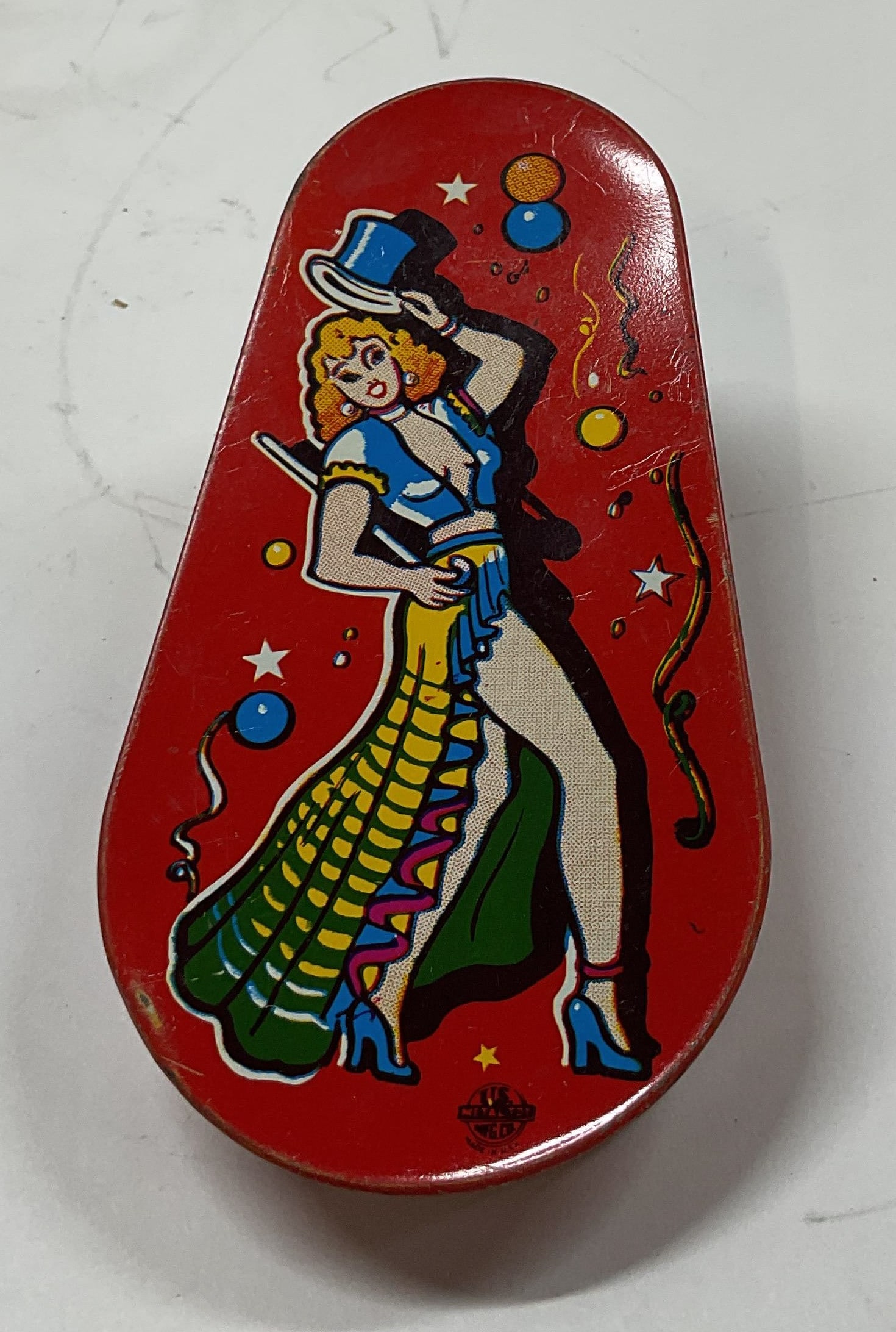 Antq tin litho party noisemaker (1 of 6)