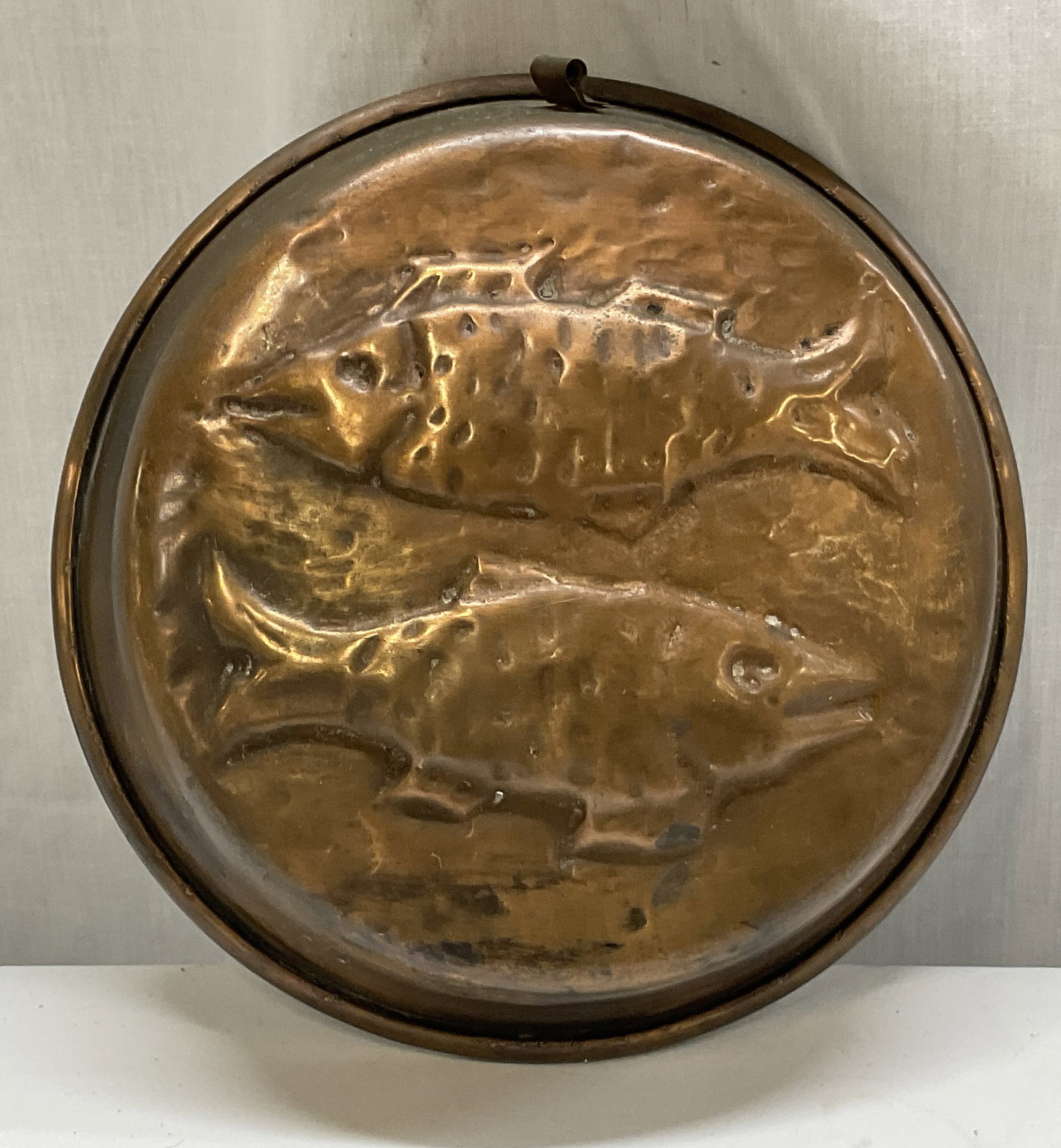 VINTAGE Double-Fish Copper Mold (1 of 9)