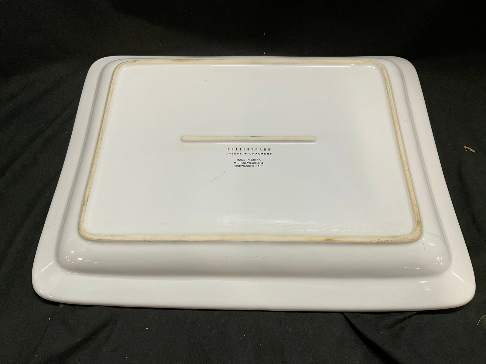 Pottery Barn Cheese & Crackers Platter - 8