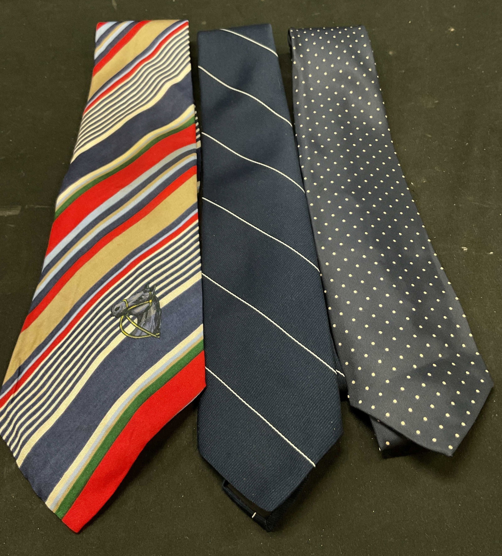 Lot 3 Assorted Blue Mens Neckties (1 of 7)