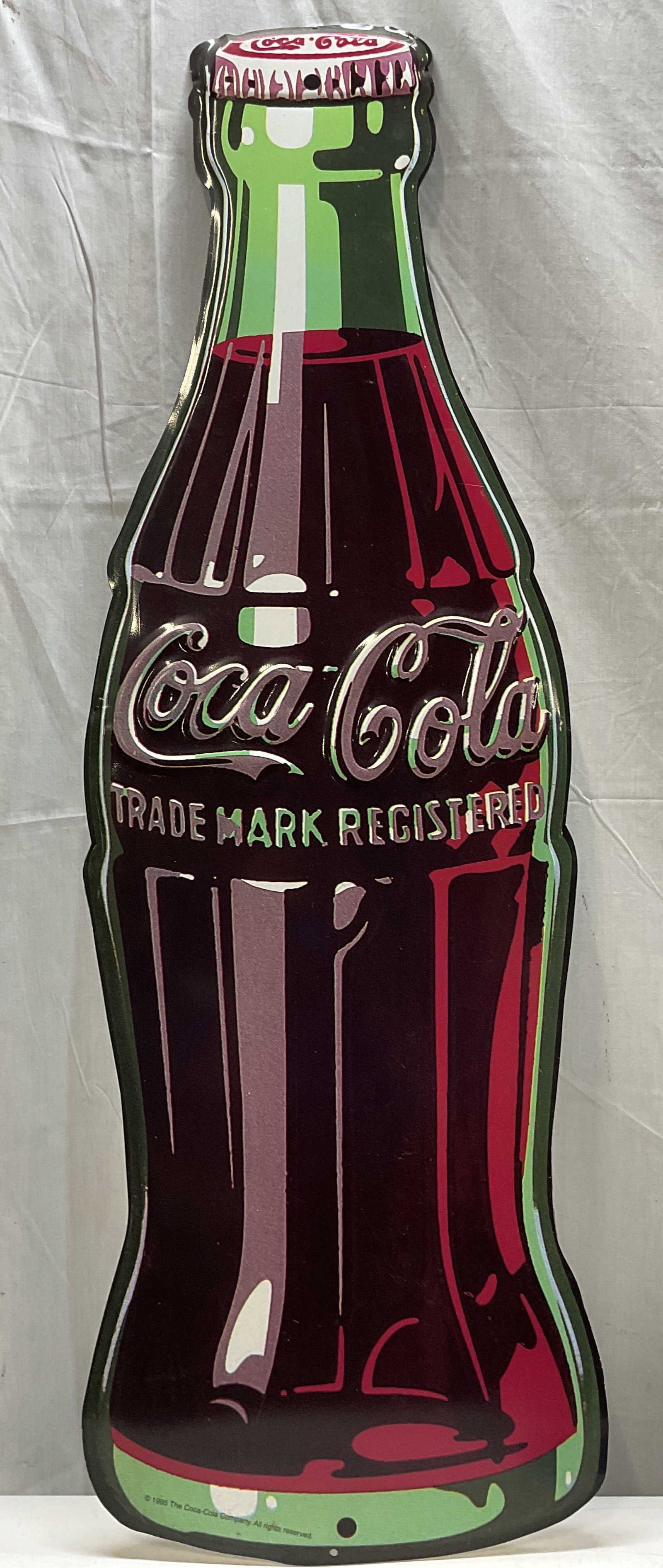 1995 Coca Cola Advertising Sign 40in (1 of 6)