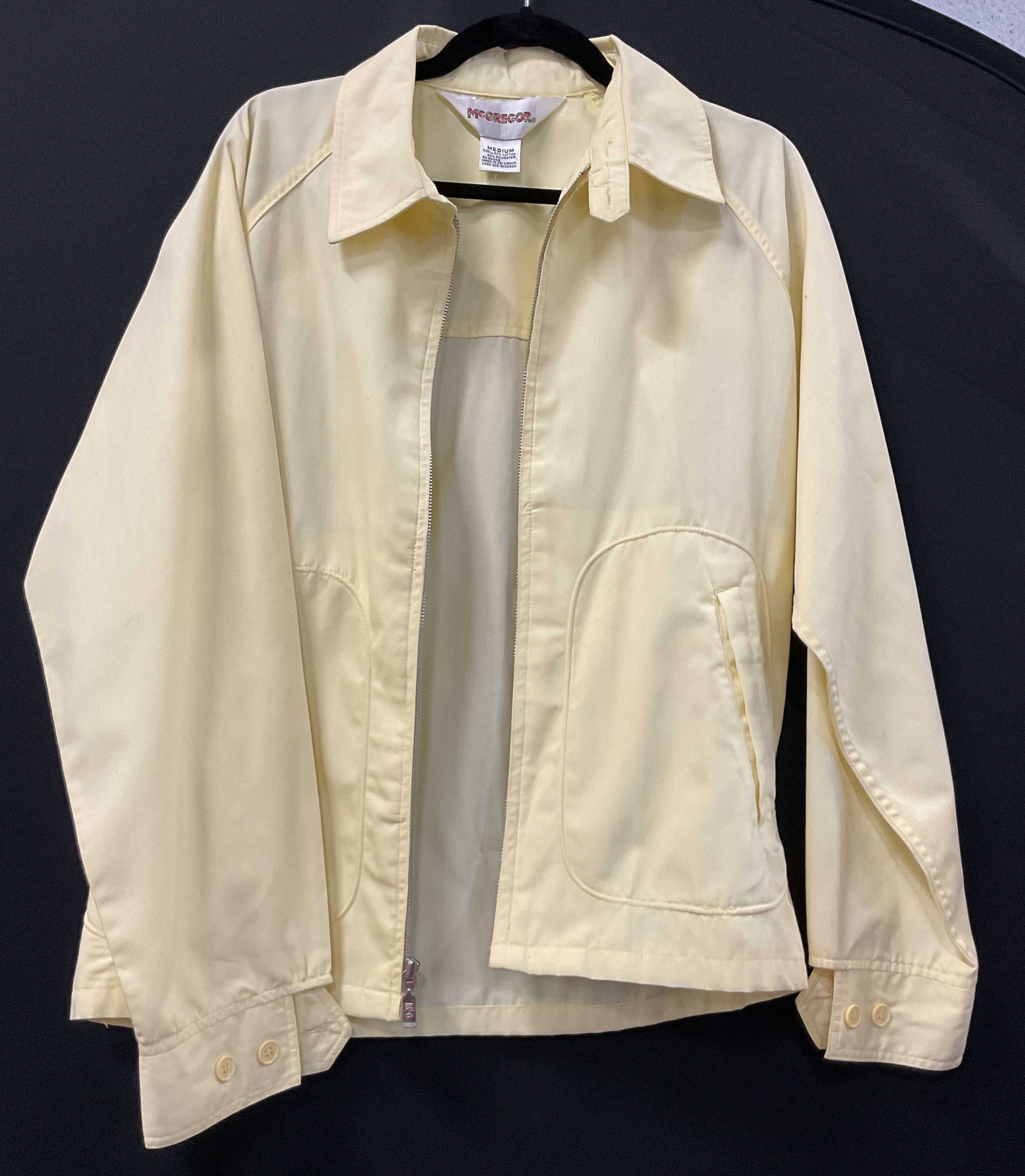 McGregor Yellow Zip Up Jacket (1 of 8)