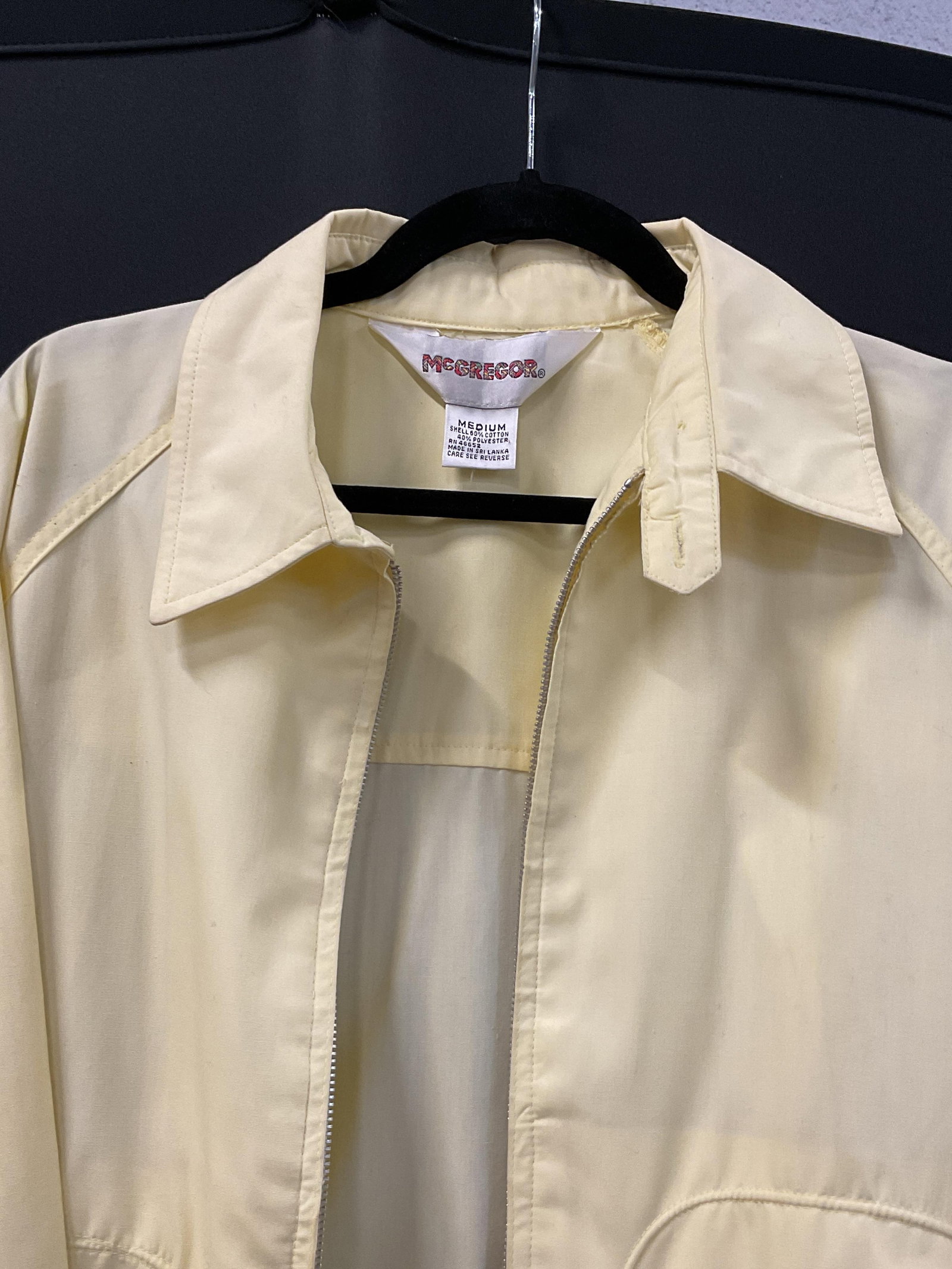 McGregor Yellow Zip Up Jacket - 2