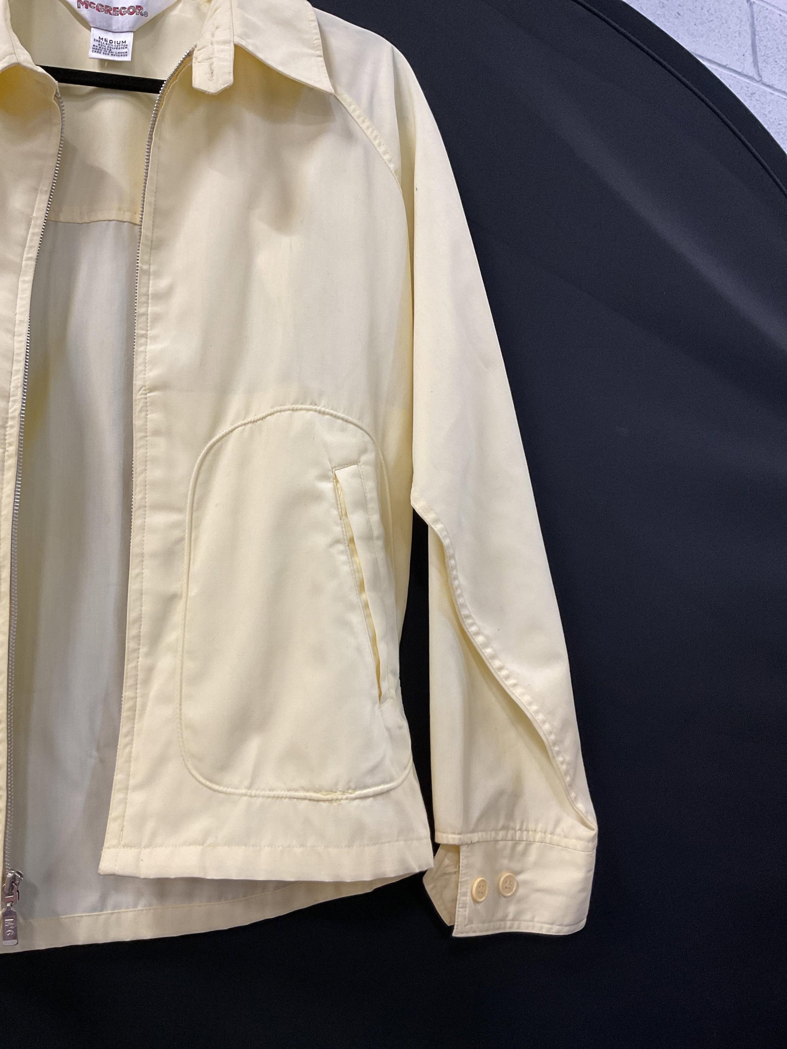 McGregor Yellow Zip Up Jacket - 3