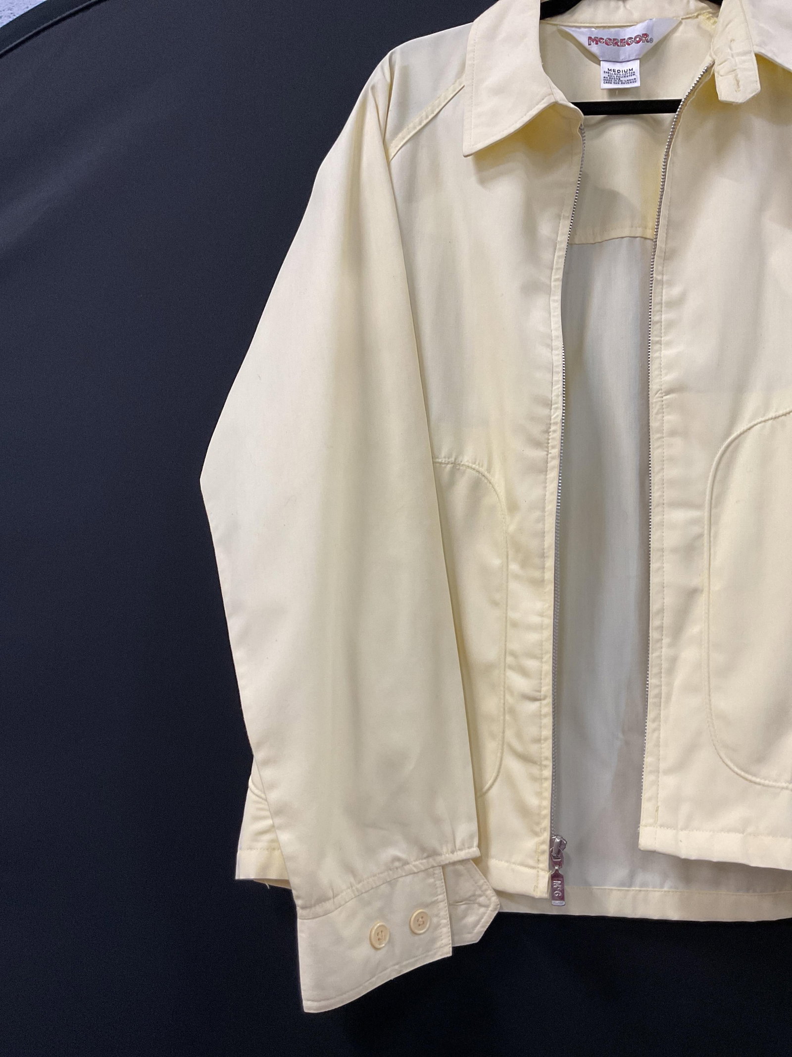 McGregor Yellow Zip Up Jacket - 4
