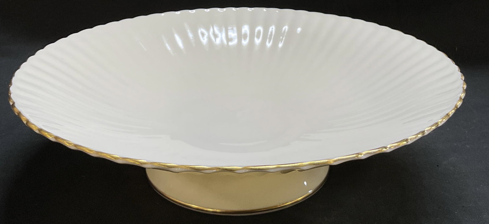 Lenox Pedestal Porc Centerpiece Bowl (1 of 6)