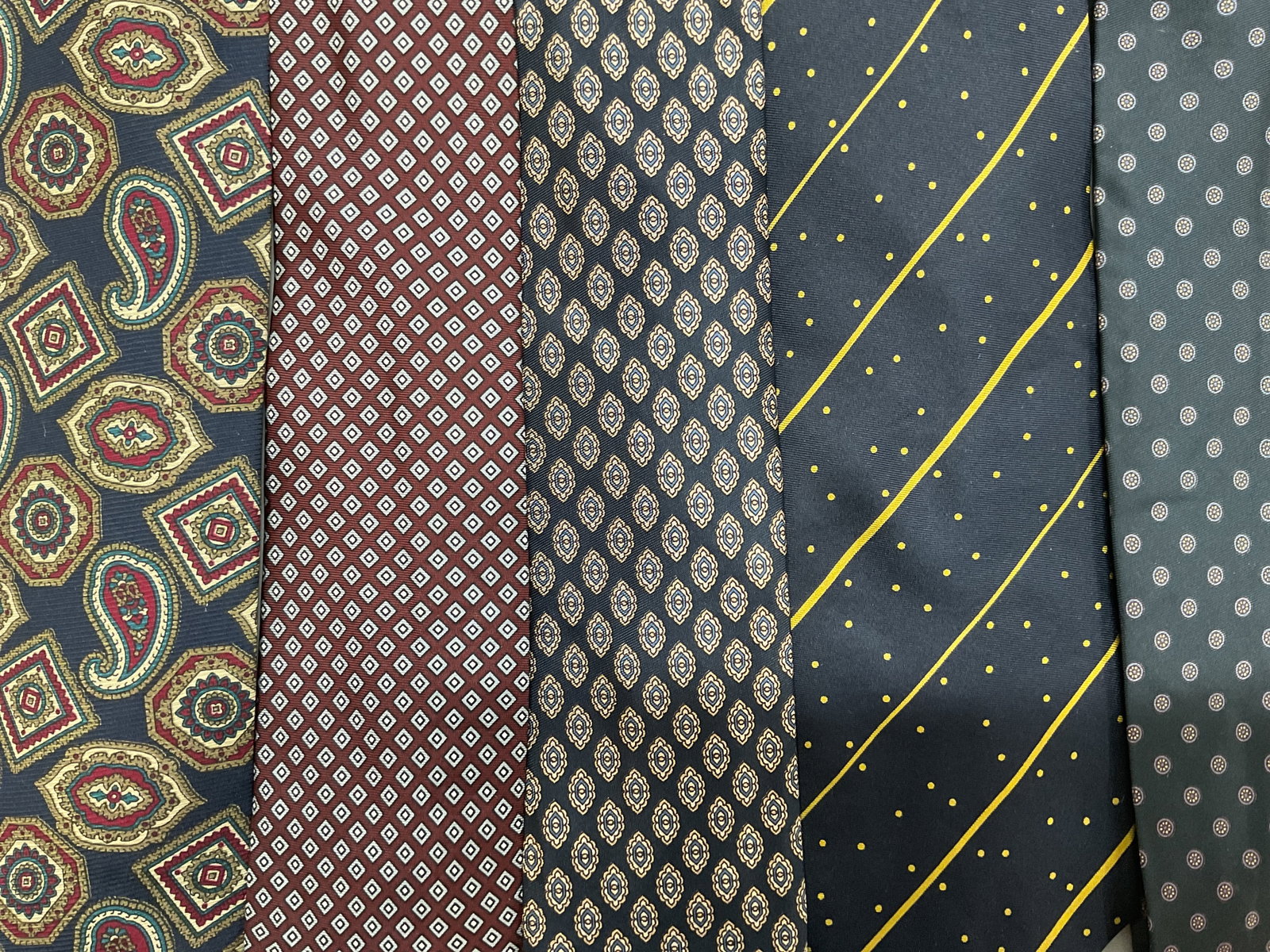 Lt 5 Assorted Pattern Mens Neckties - 2