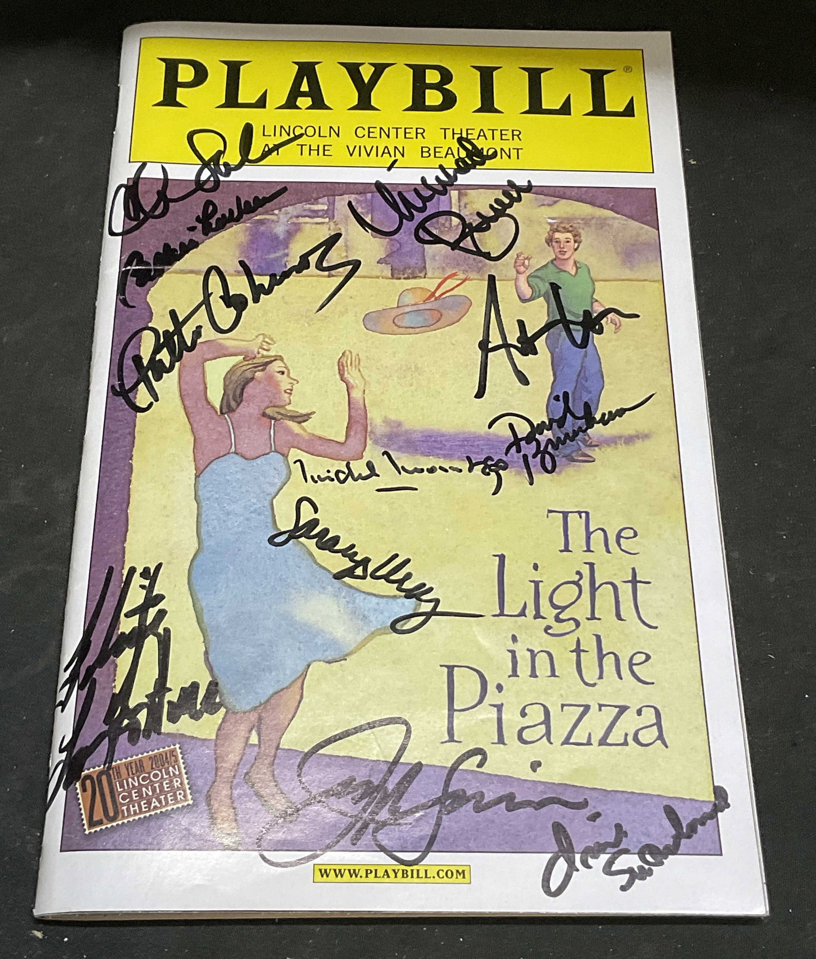 CAST SGND 05 The Light in the Piazza Playbill (1 of 7)