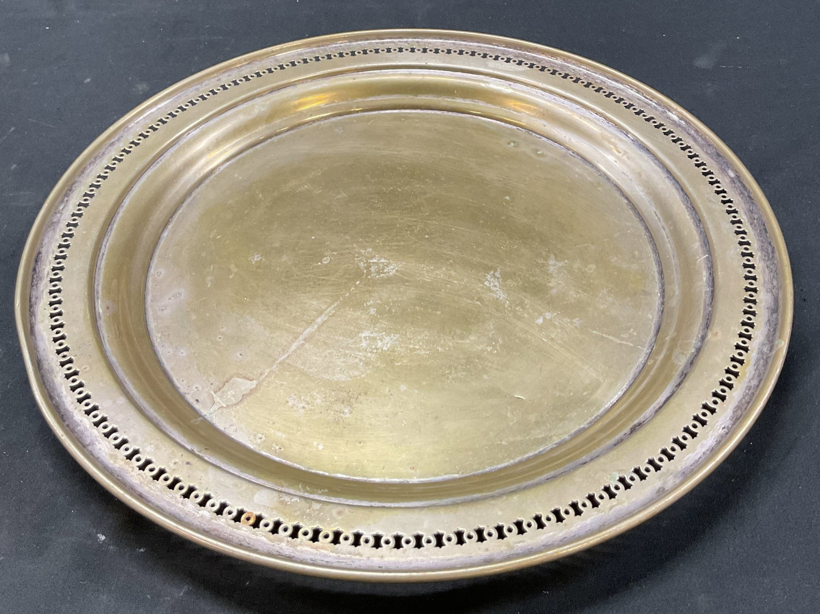 Vintage Silver Plated Serving Platter (1 of 6)