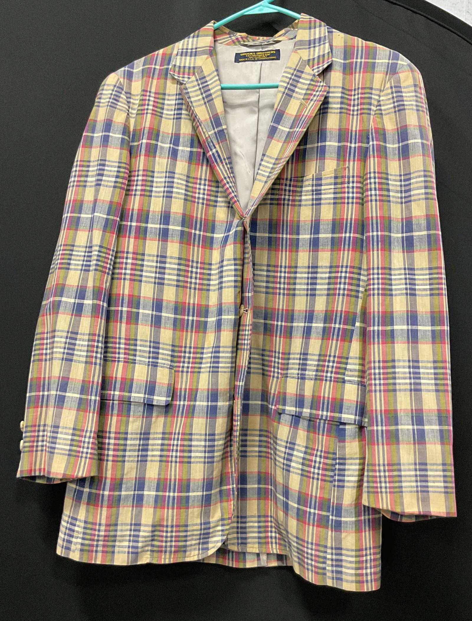 Brooks Brothers plaid blazer (1 of 7)