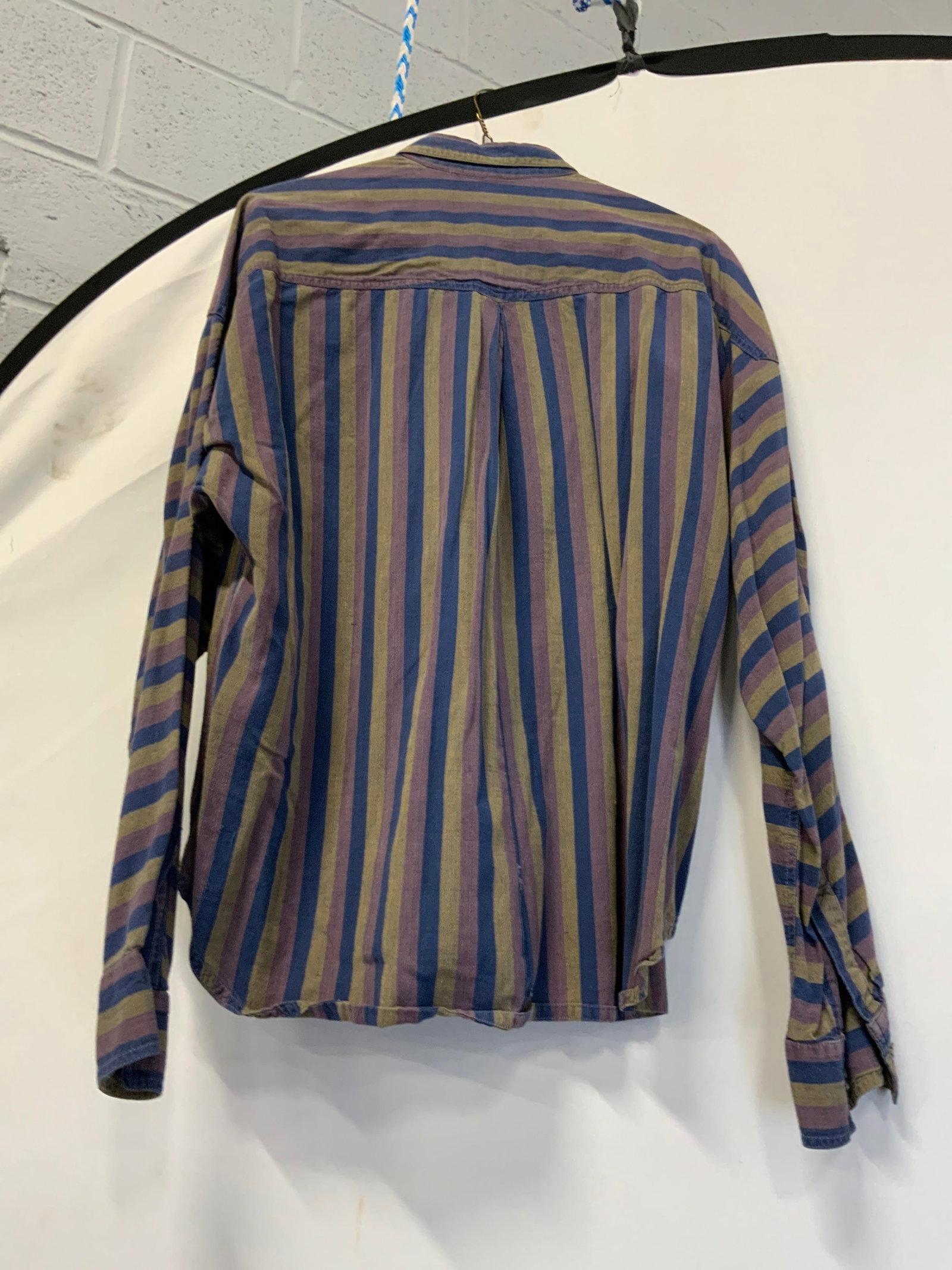 Willi Smith striped button down shirt - 2