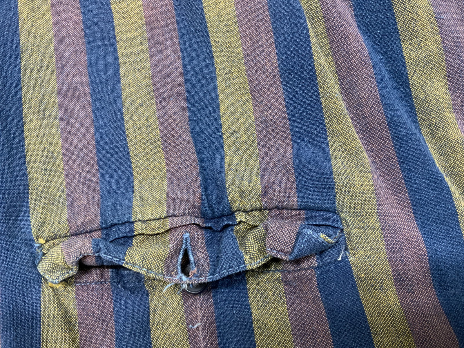 Willi Smith striped button down shirt - 8