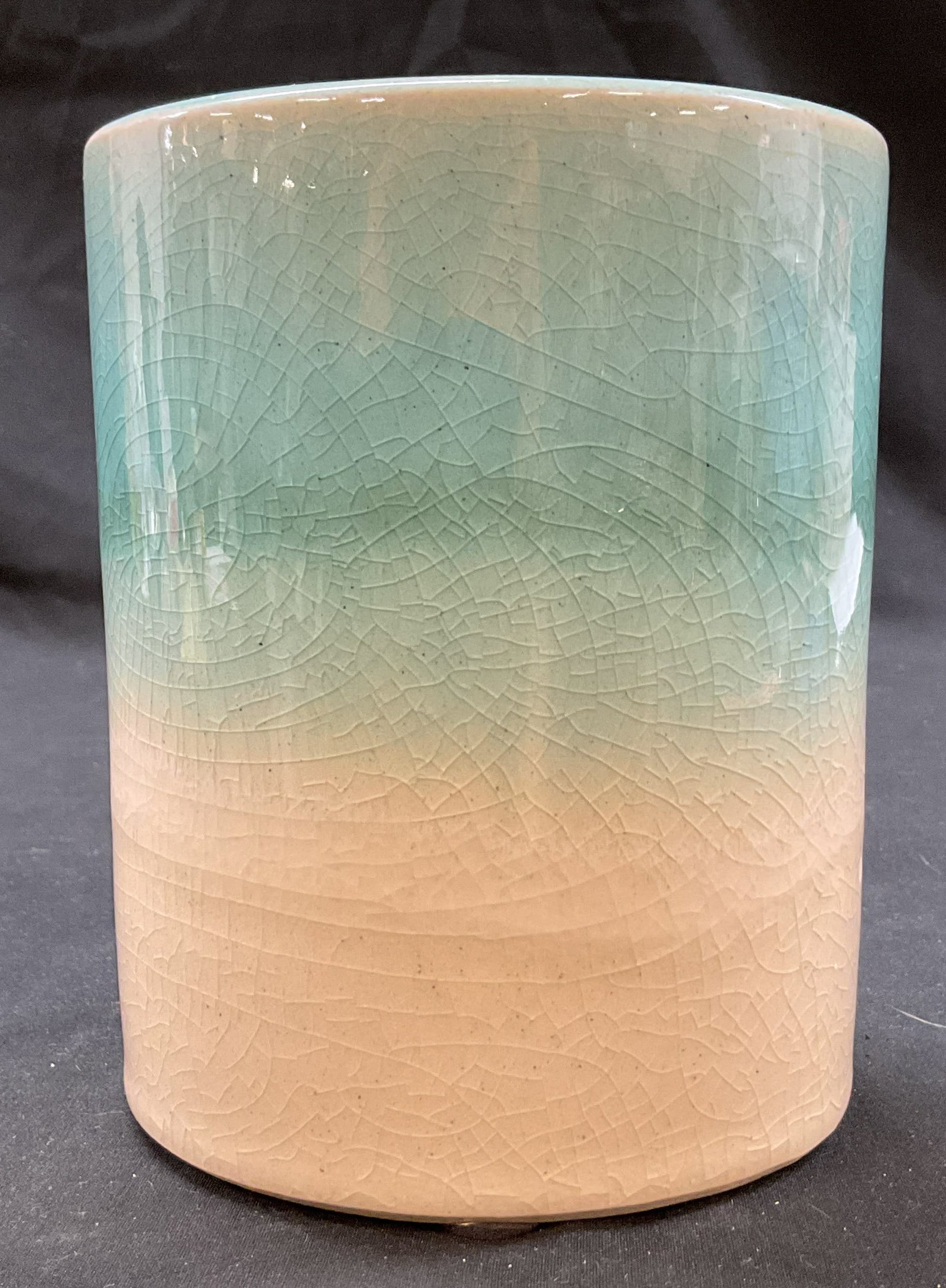 Eight Mood Blue & White Ombre Ceramic Vase Sweden (1 of 6)