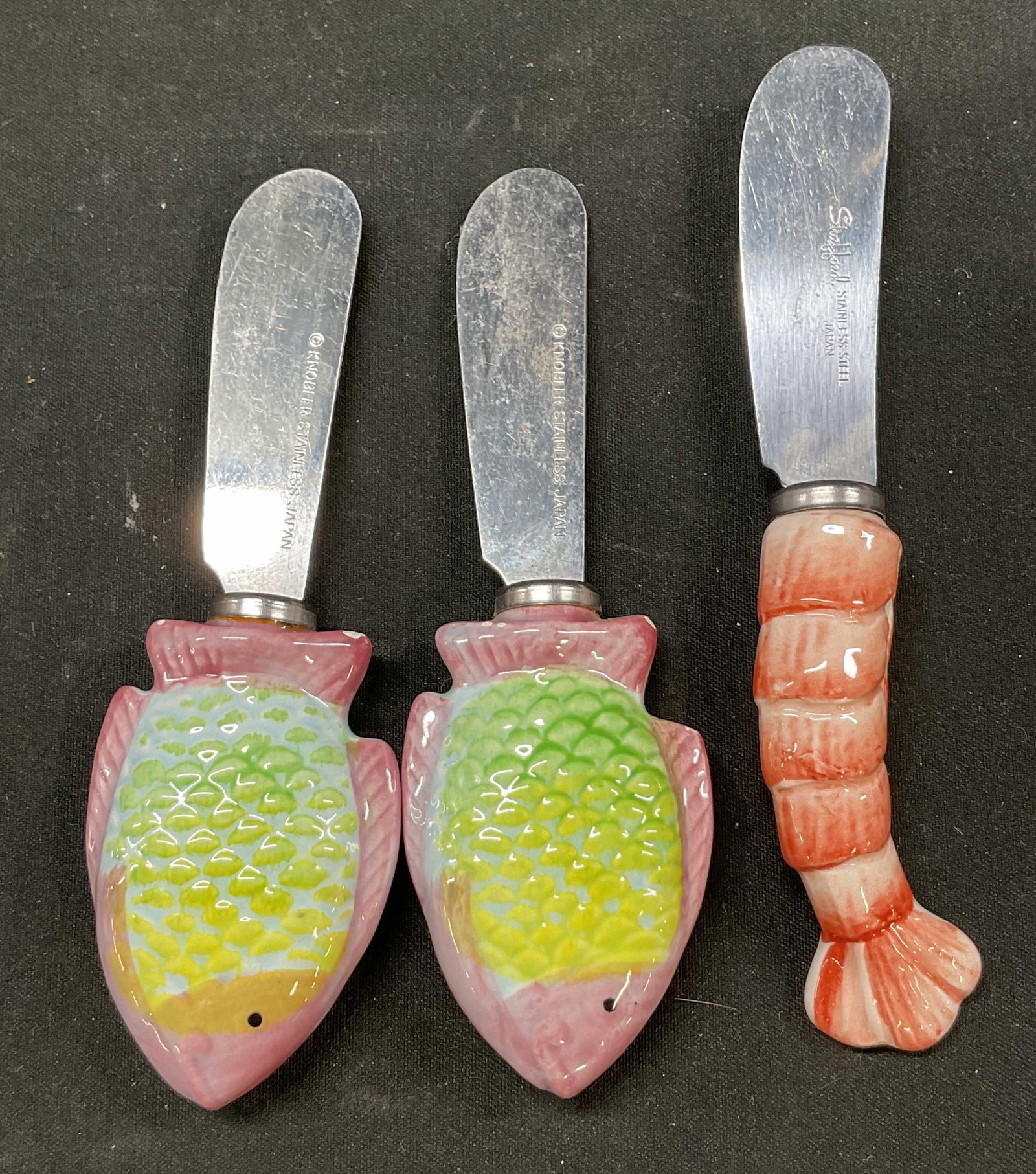 Lot 3 Shafford & Knobler Butter Knives Japan (1 of 11)