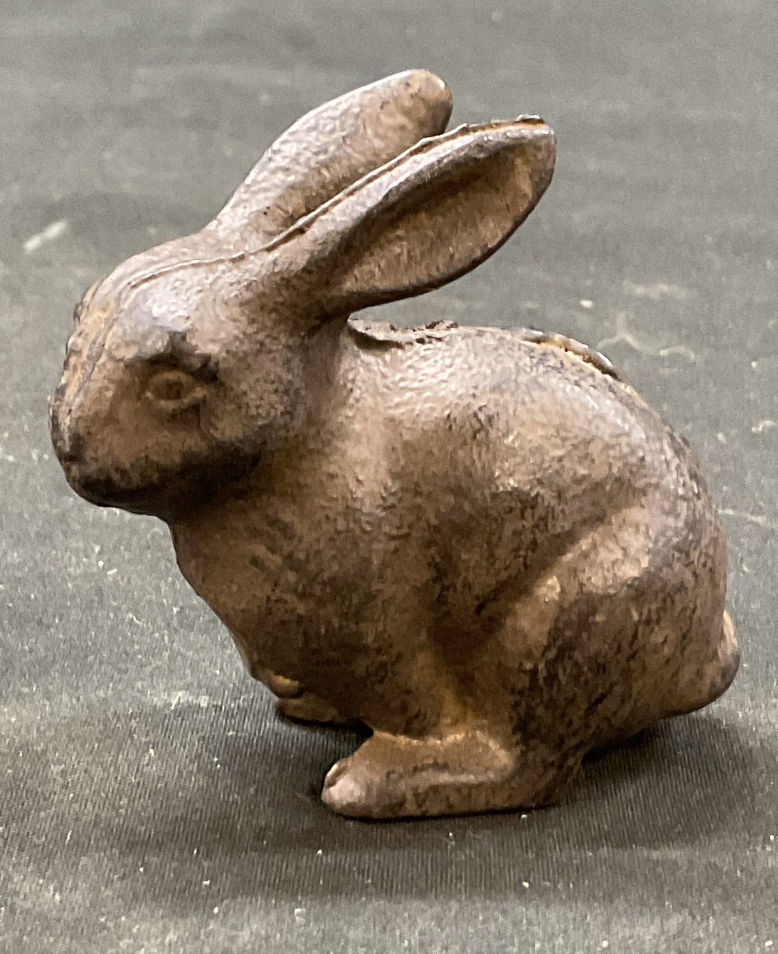 Antique Cast Iron Bunny Figure (1 of 6)