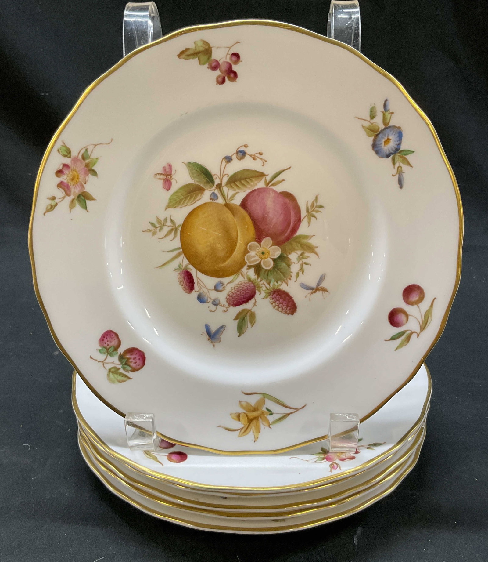 Set6 C.1800 Royal Worcester Delecta Plts England (1 of 7)