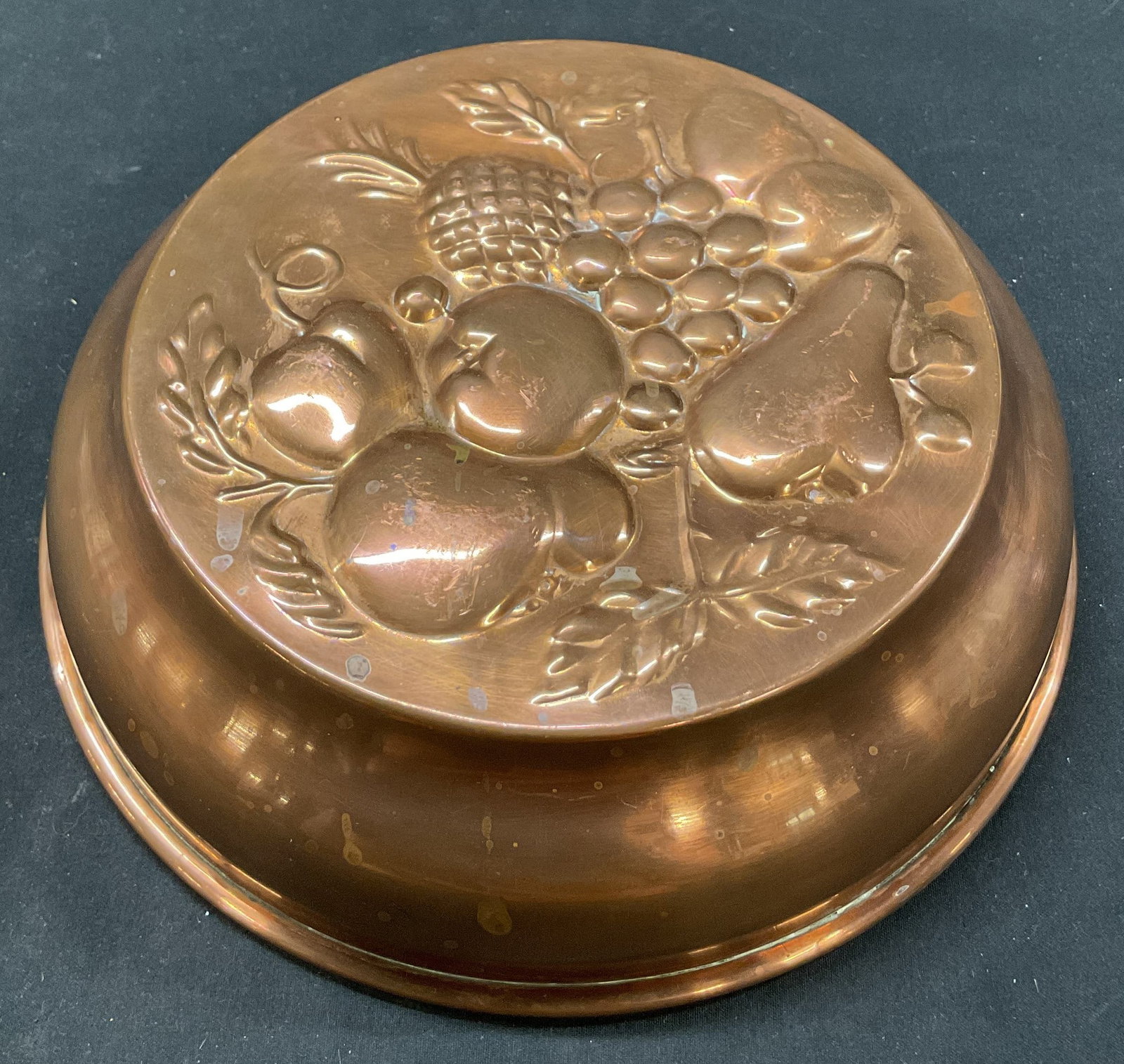 Vintage Copper Fruit Jello Mold Sweden (1 of 7)