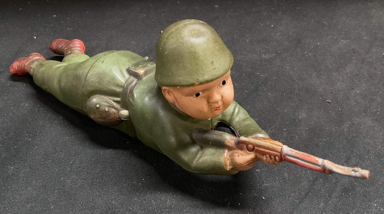 VTG 40s-50s Wind-Up Sharp Shooter Toy OCC JAPAN (1 of 8)