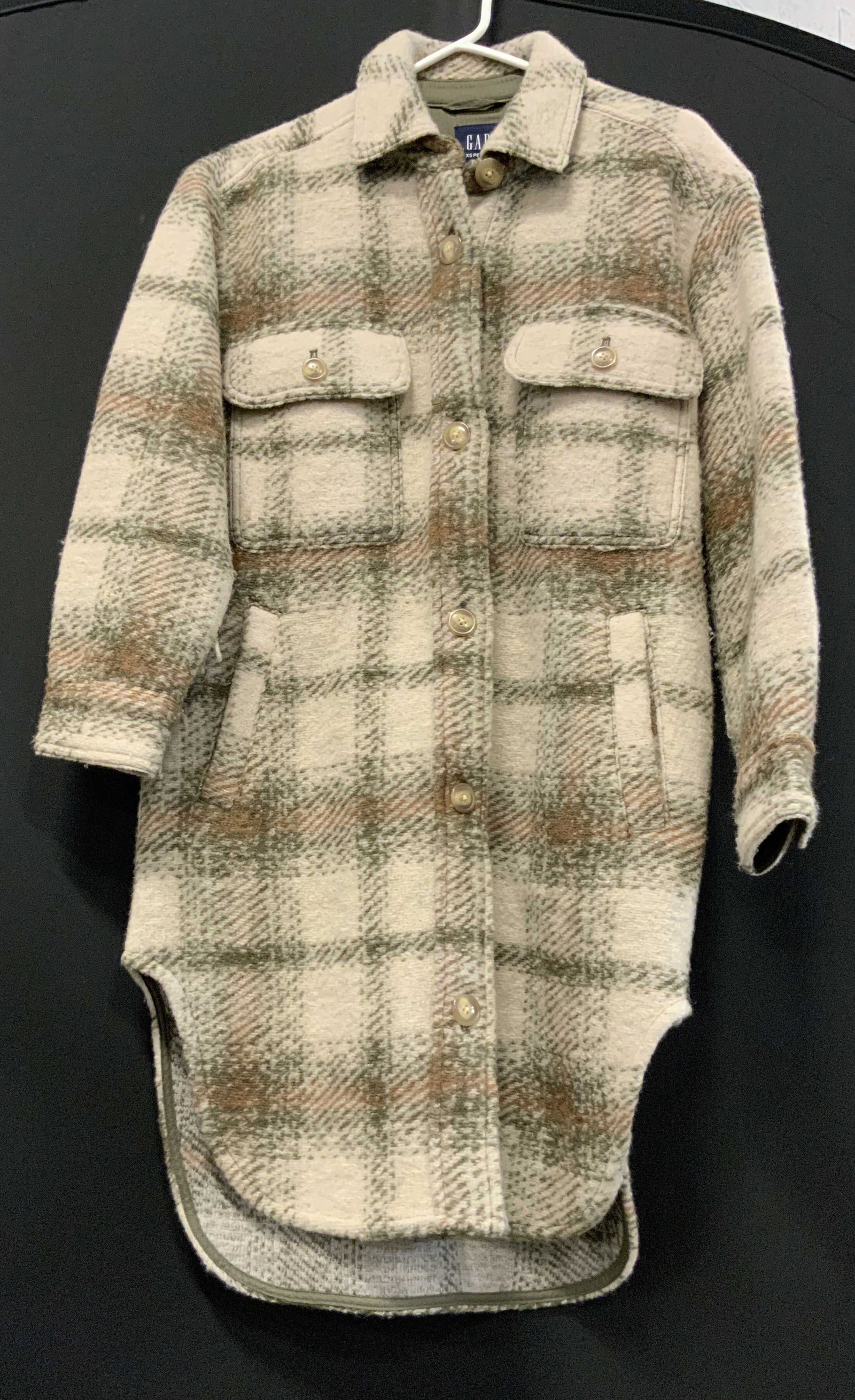 Gap plaid coat (1 of 6)