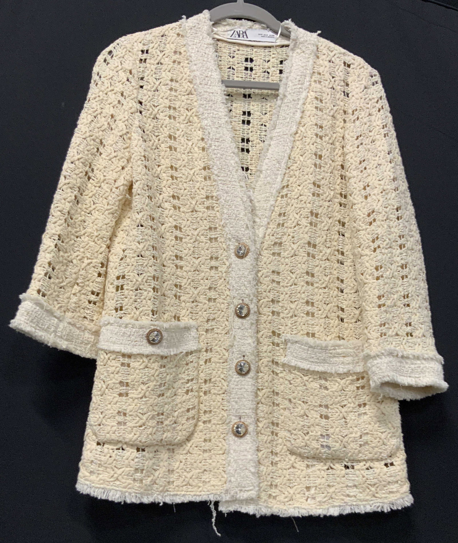Zara crochet cardigan. (1 of 7)