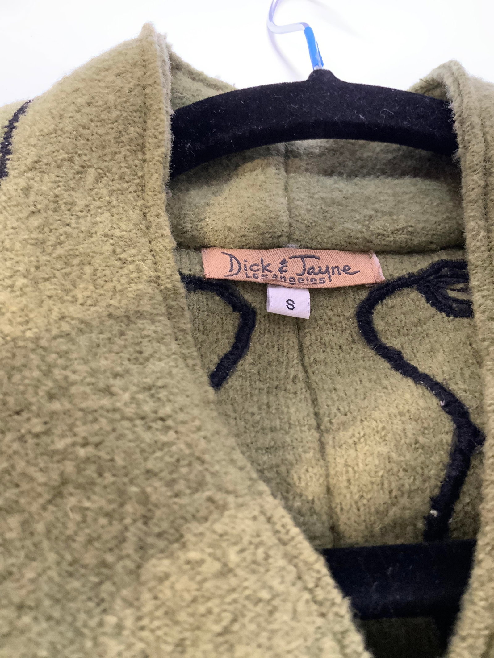 Dick and Jayne Leaf Applique Wool Jacket - 3