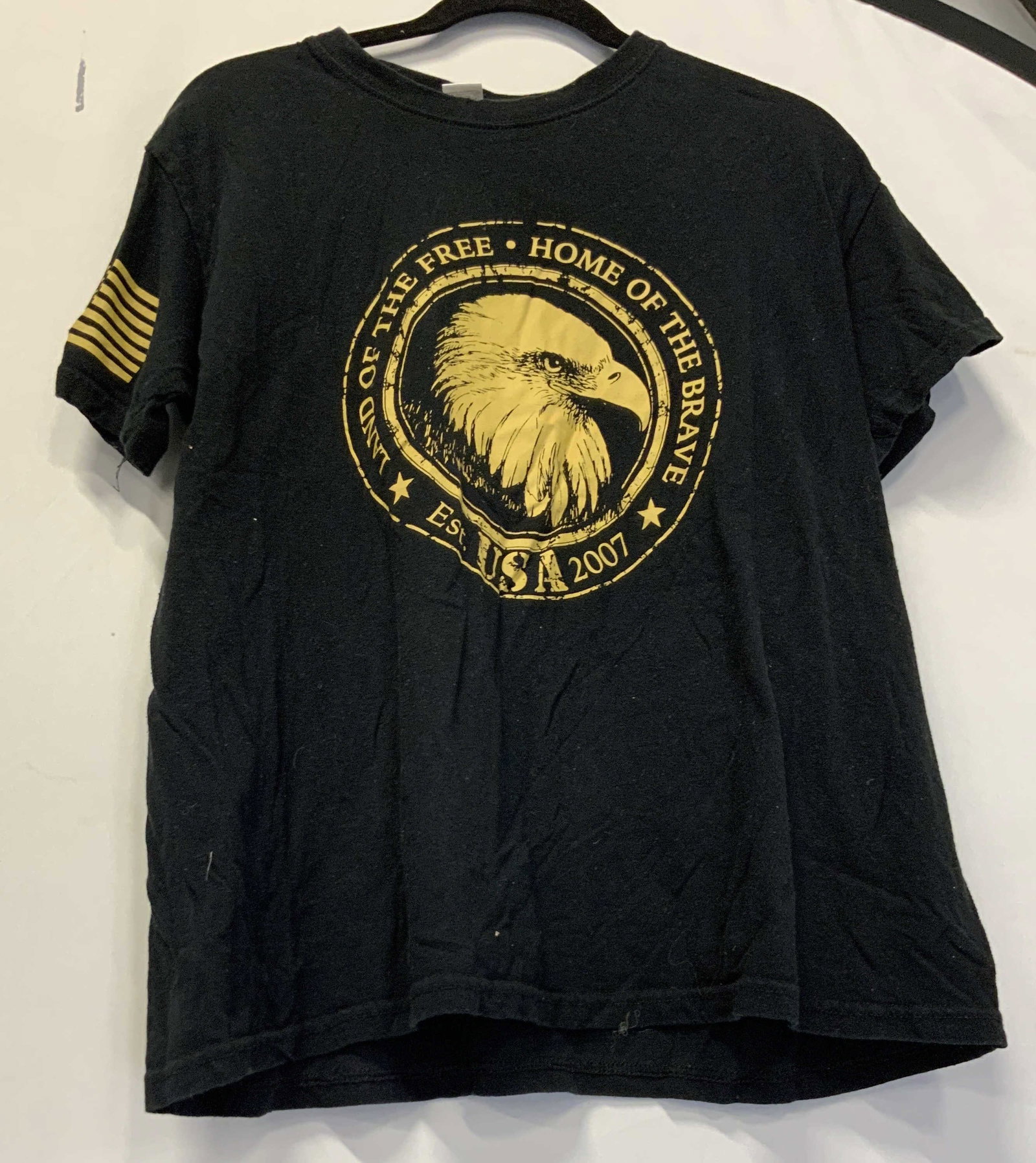 Patriotic eagle graphic tee shirt (1 of 6)