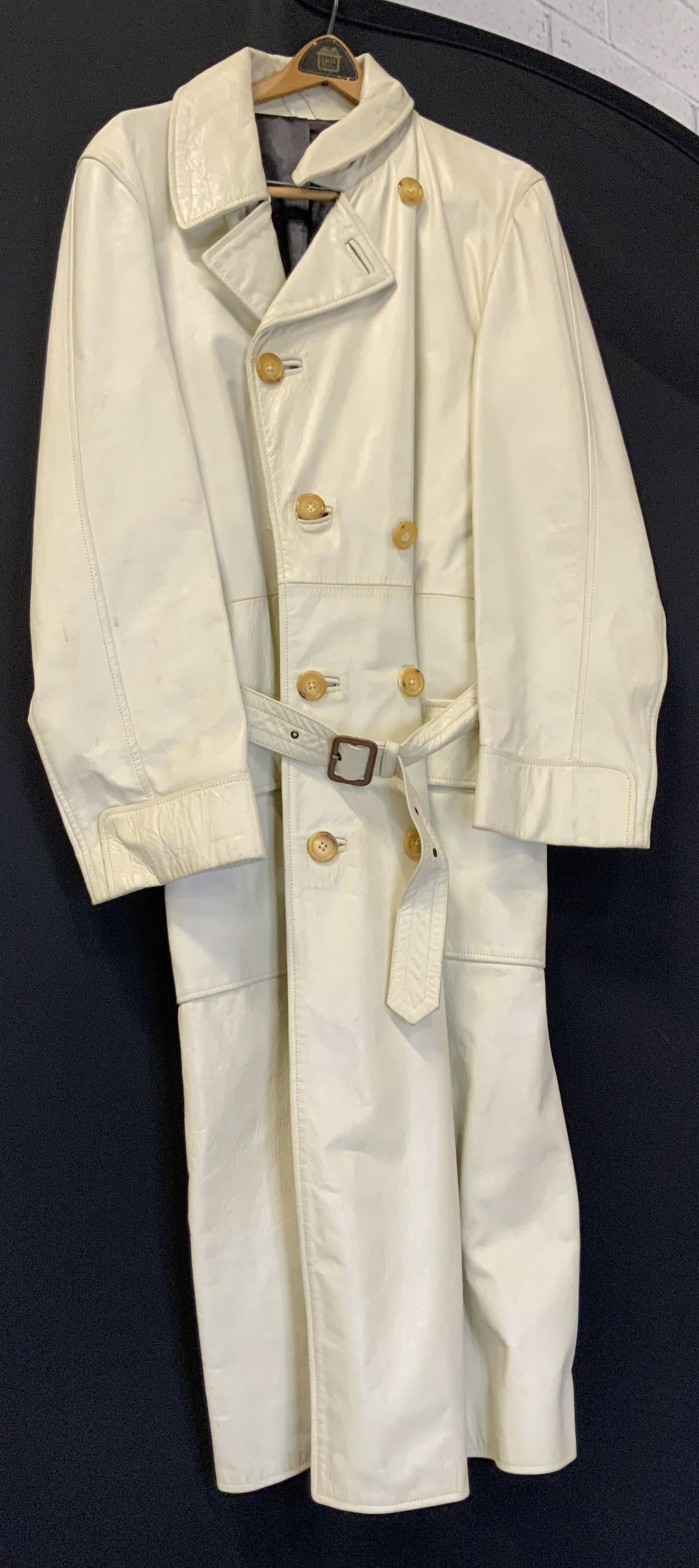 Paul Smith leather coat (1 of 5)