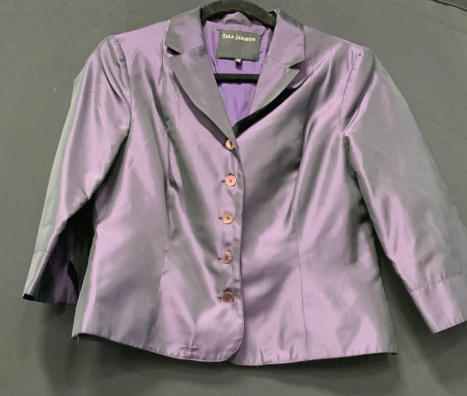 Tara Jarmon Purple Blazer France (1 of 6)