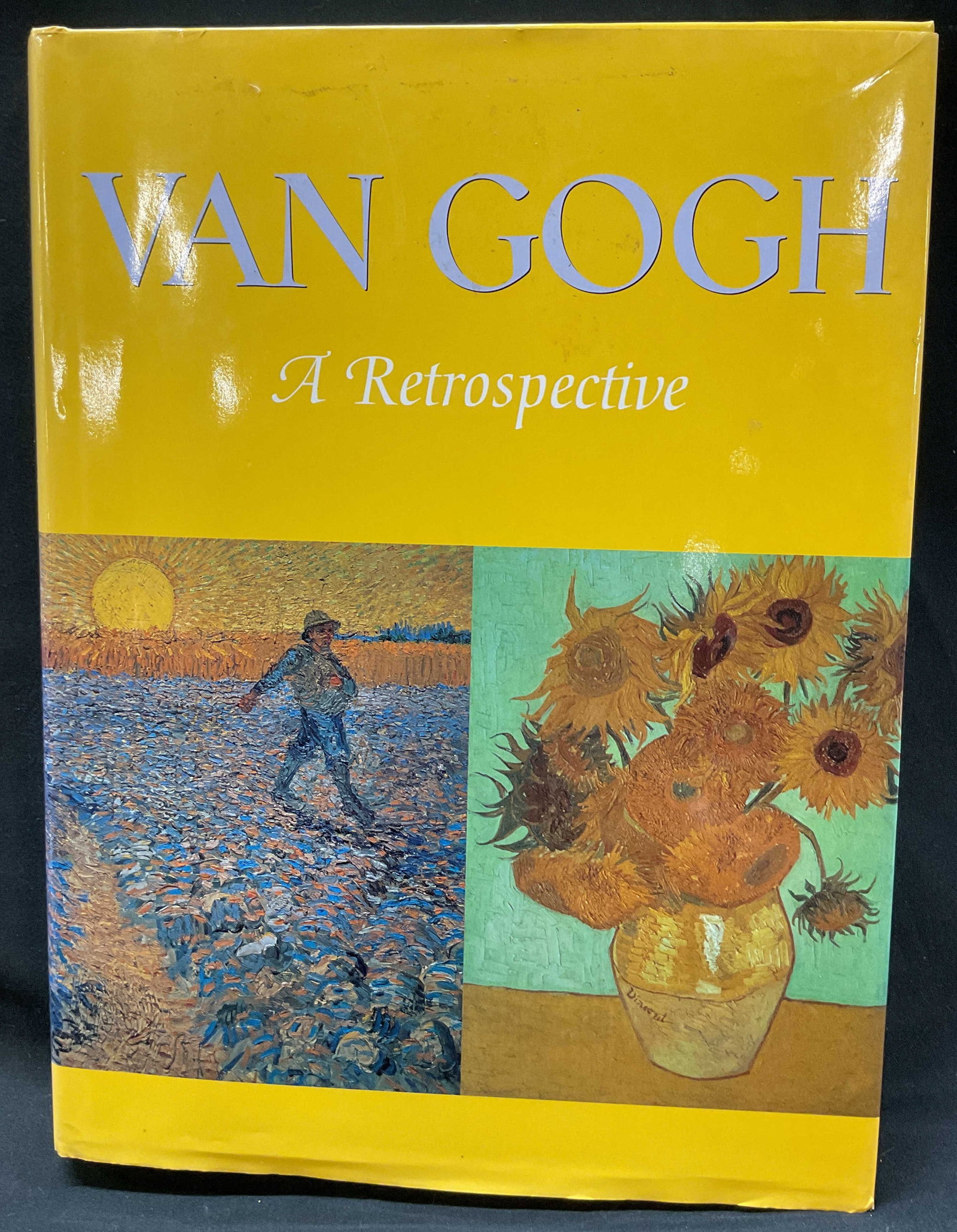 1986 Van Gogh A Retrospective Illus Bk+: Van Gogh A Retrospective. Edited by Susan Alyson Stein. Published by Beaux Arts Editions, 1986. Contains illustrations. Hard cover book with illustrated cover. Measures approx 10 x 13.5 inches. Surfac