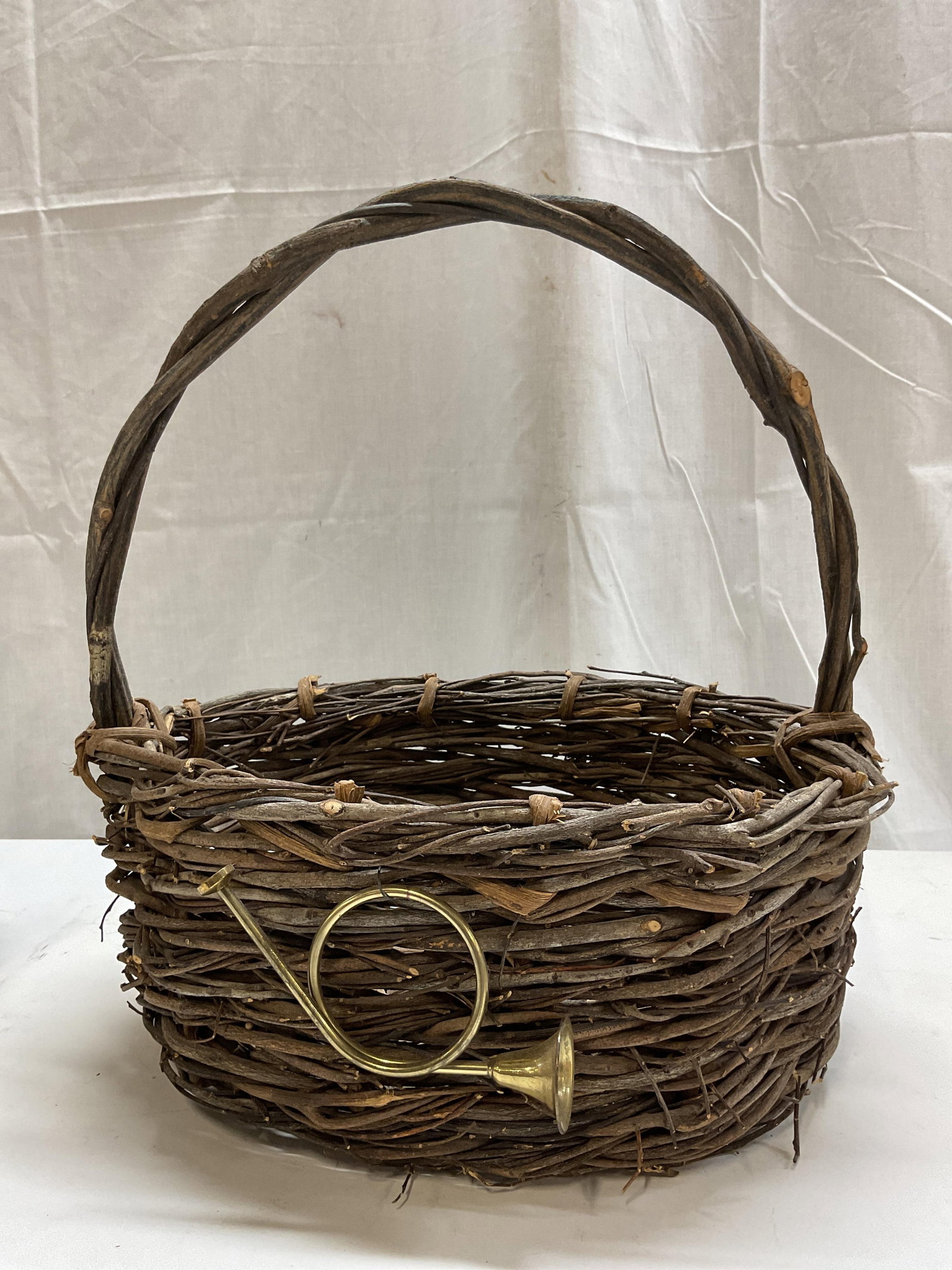 Vtg. Assorted Lt5 Woven Baskets - 4