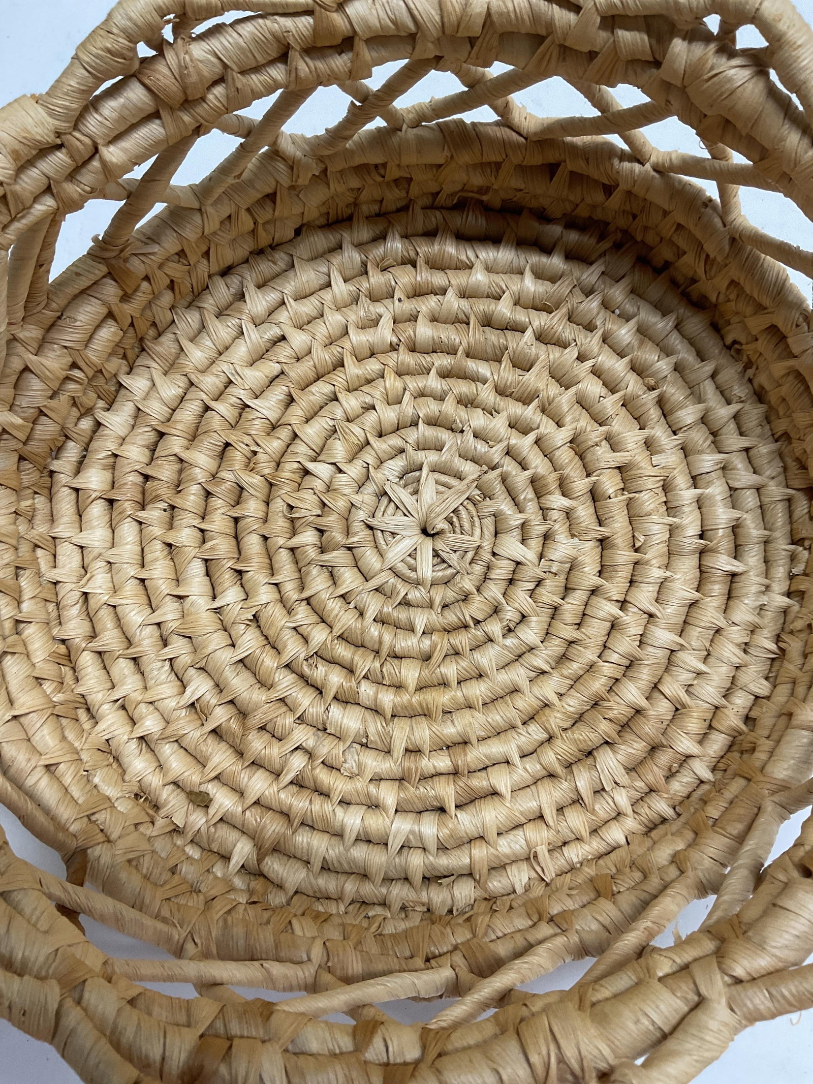 Vtg. Assorted Lt5 Woven Baskets - 9