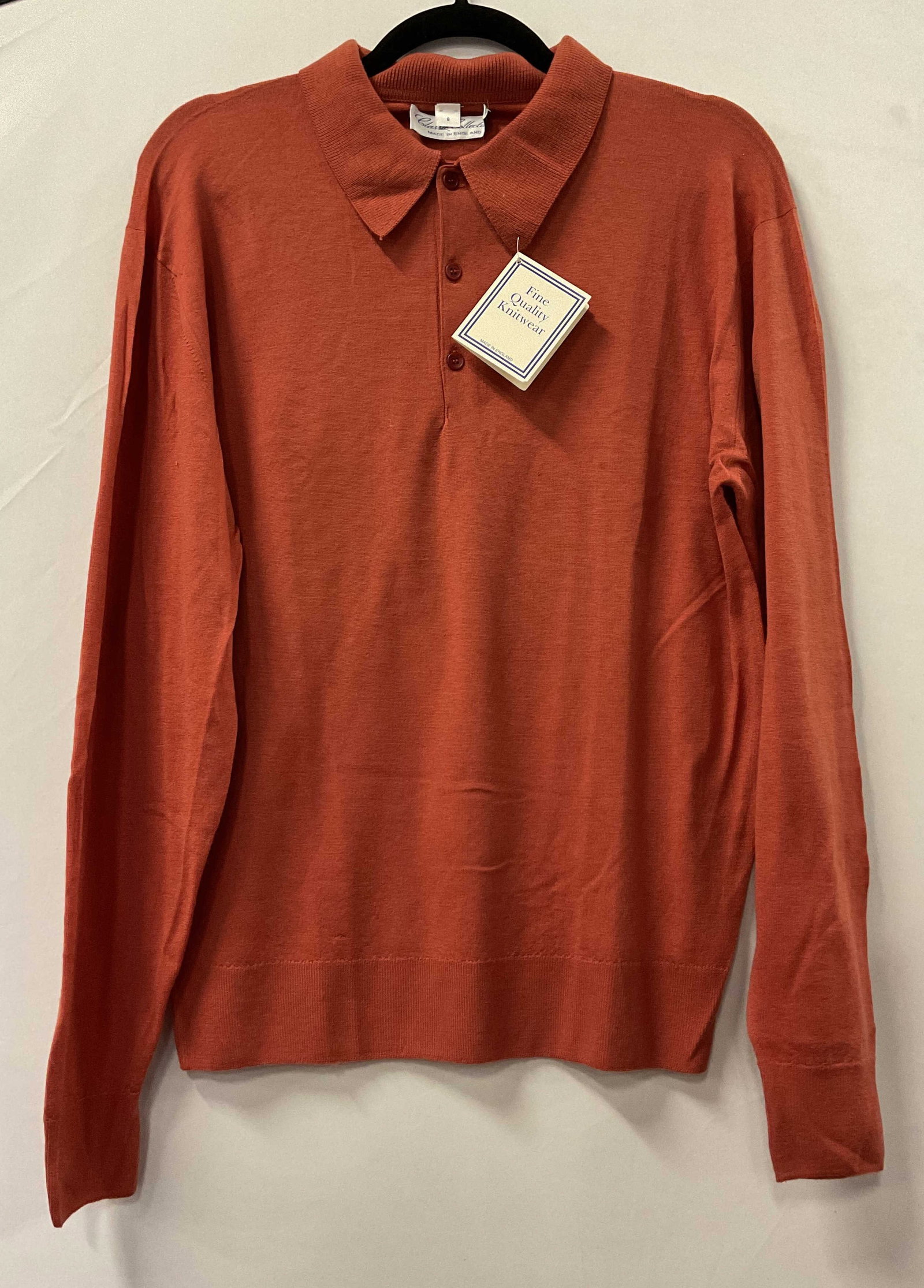 Classic Collection Wool Button Sweater England NWT (1 of 7)