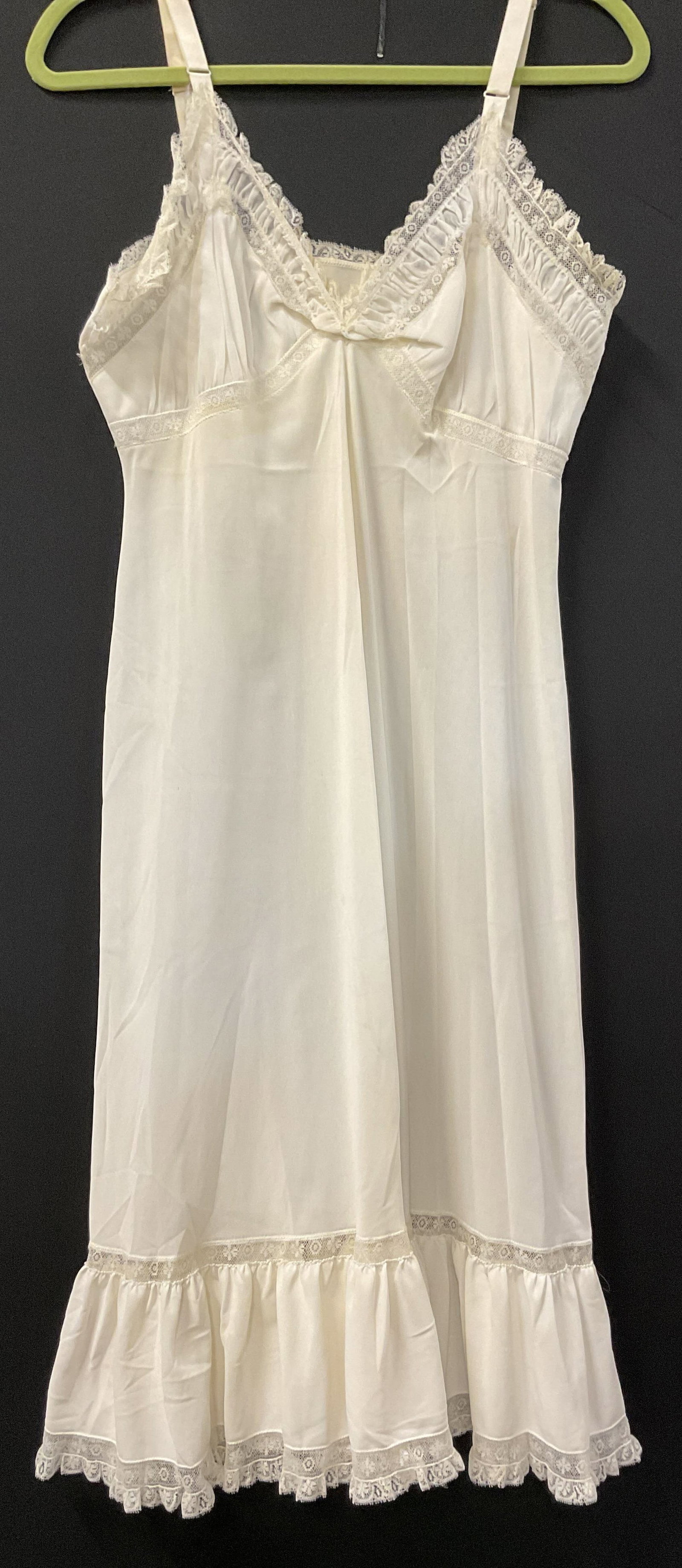 Komar White Lace Slip Dress USA (1 of 7)