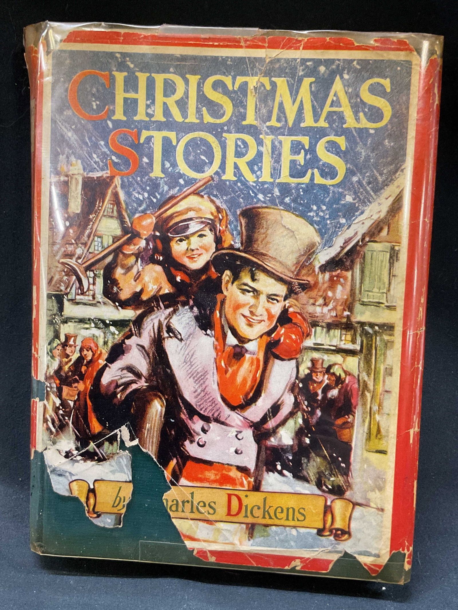 1940 Christmas Stories Illus Bk Charles Dickens+: Christmas Stories by Charles Dickens. Published by Whitman Publishing Company, 1940. Includes some illustrations. Hard cover book with illustrated cover. Measures approx 6.5 x 8.5 inches. Some wear